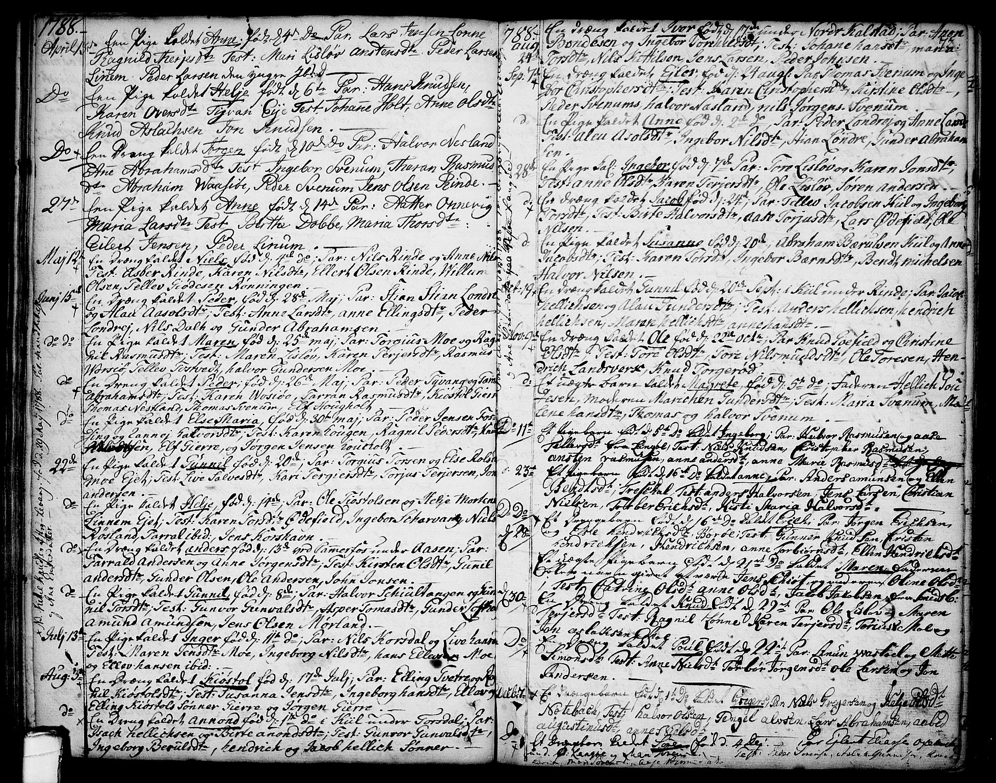 Sannidal kirkebøker, AV/SAKO-A-296/F/Fa/L0002: Ministerialbok nr. 2, 1767-1802, s. 72