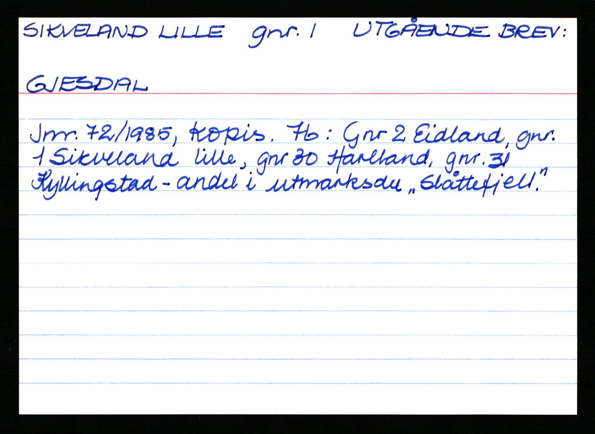 Statsarkivet i Stavanger, AV/SAST-A-101971/03/Y/Yk/L0035: Registerkort sortert etter gårdsnavn: Sikvaland lille - Skorve, 1750-1930, s. 2