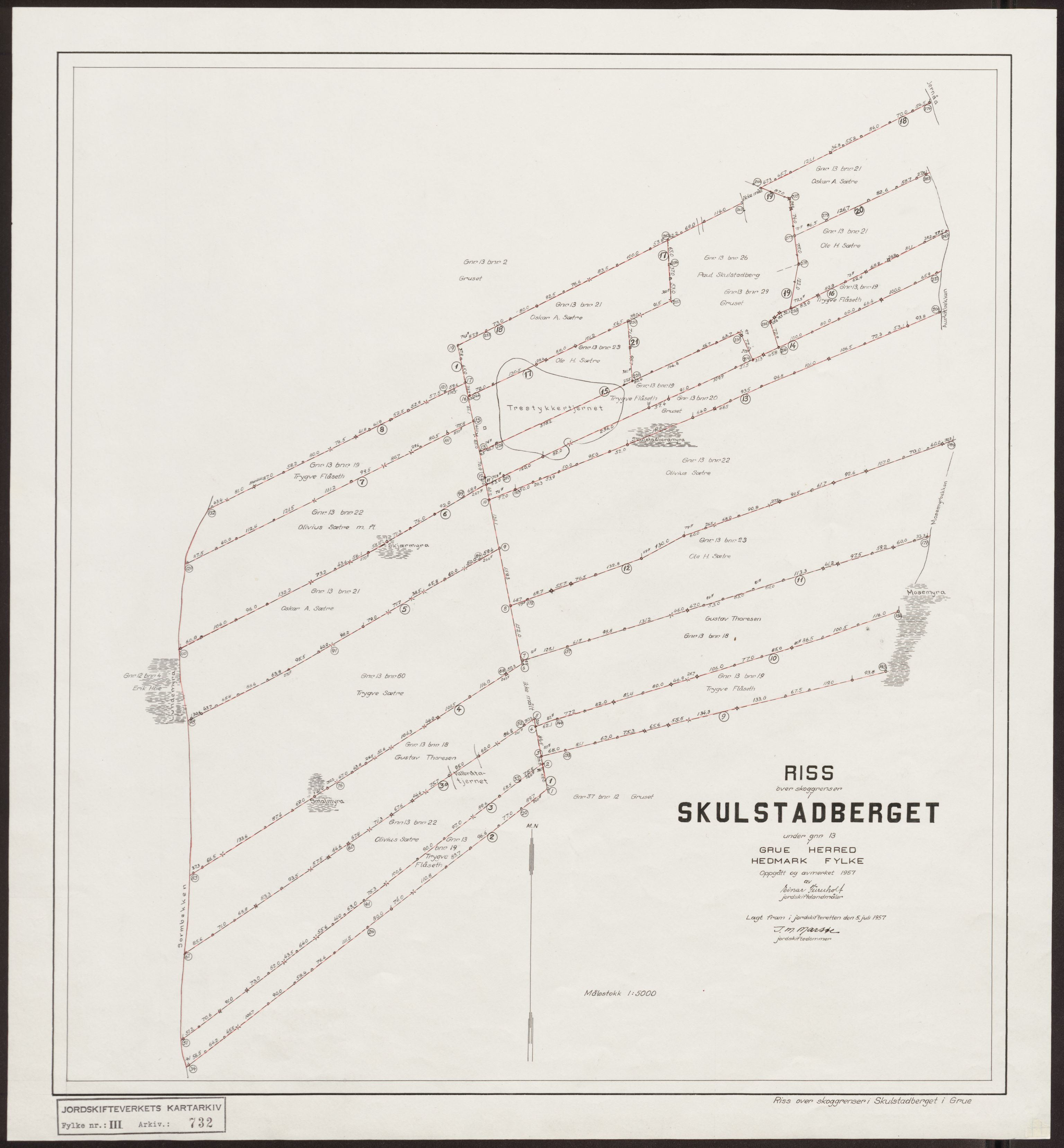 Jordskifteverkets kartarkiv, RA/S-3929/T, 1859-1988, s. 1106