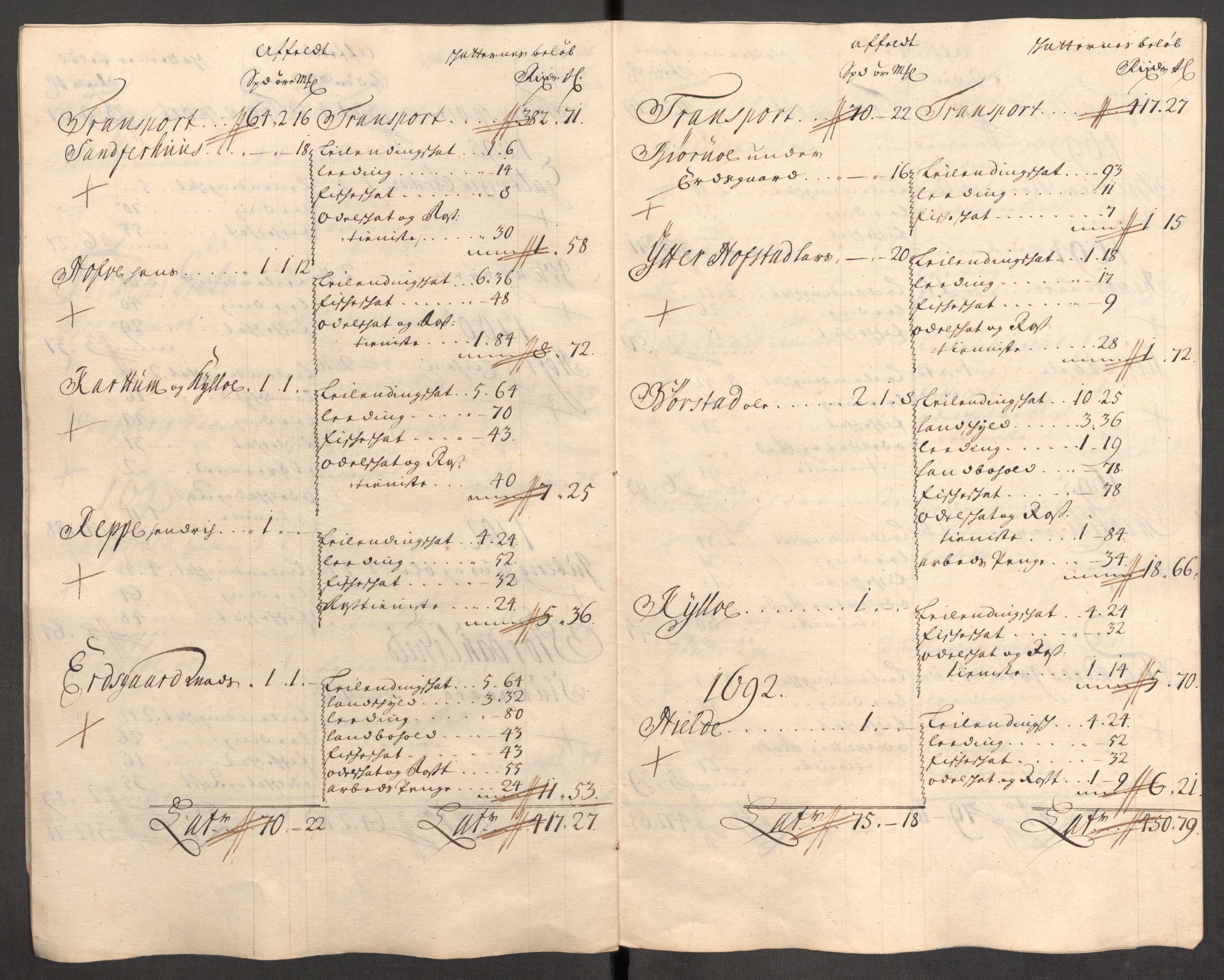 Rentekammeret inntil 1814, Reviderte regnskaper, Fogderegnskap, AV/RA-EA-4092/R62/L4194: Fogderegnskap Stjørdal og Verdal, 1703, s. 222