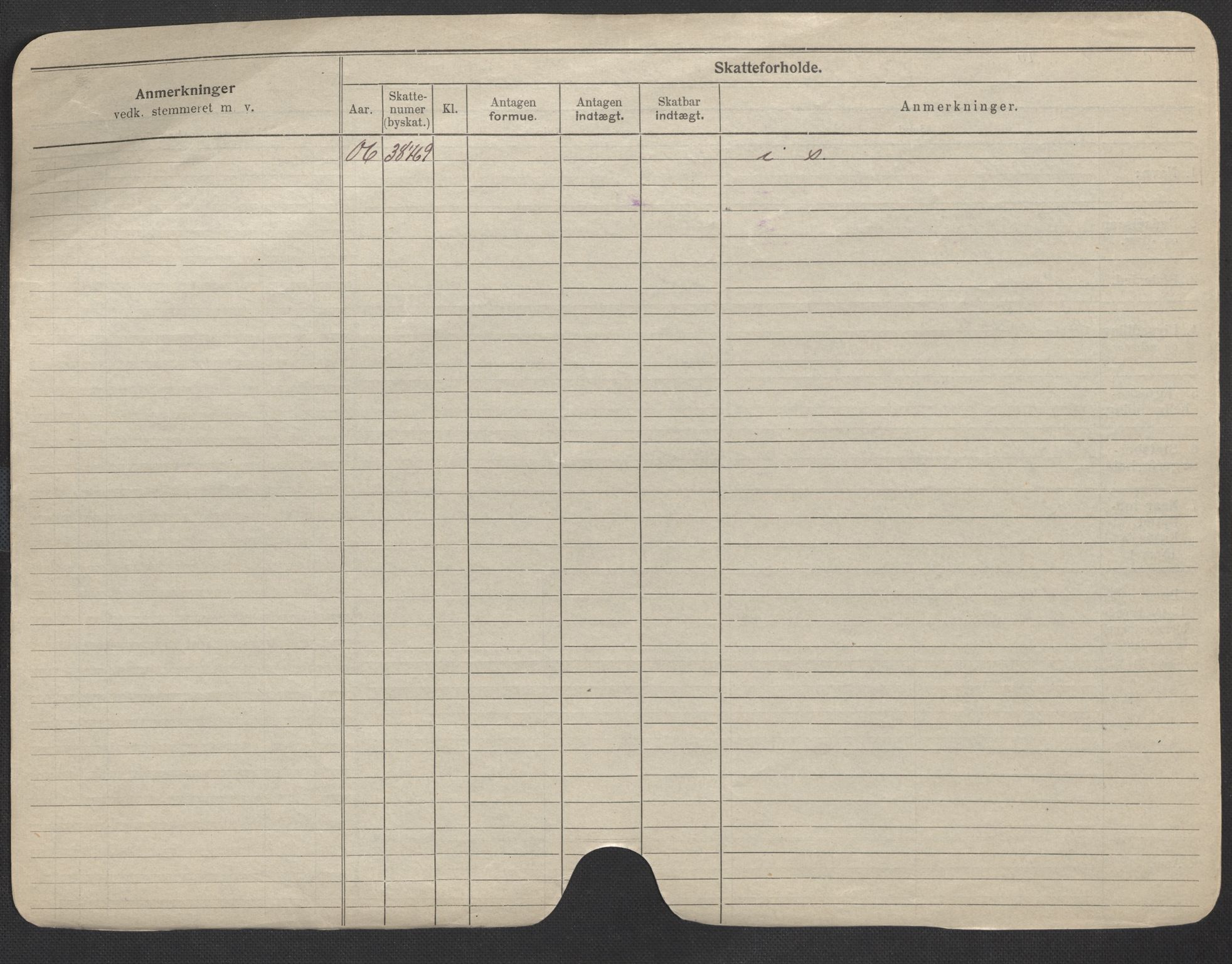 Oslo folkeregister, Registerkort, AV/SAO-A-11715/F/Fa/Fac/L0010: Menn, 1906-1914, s. 13b