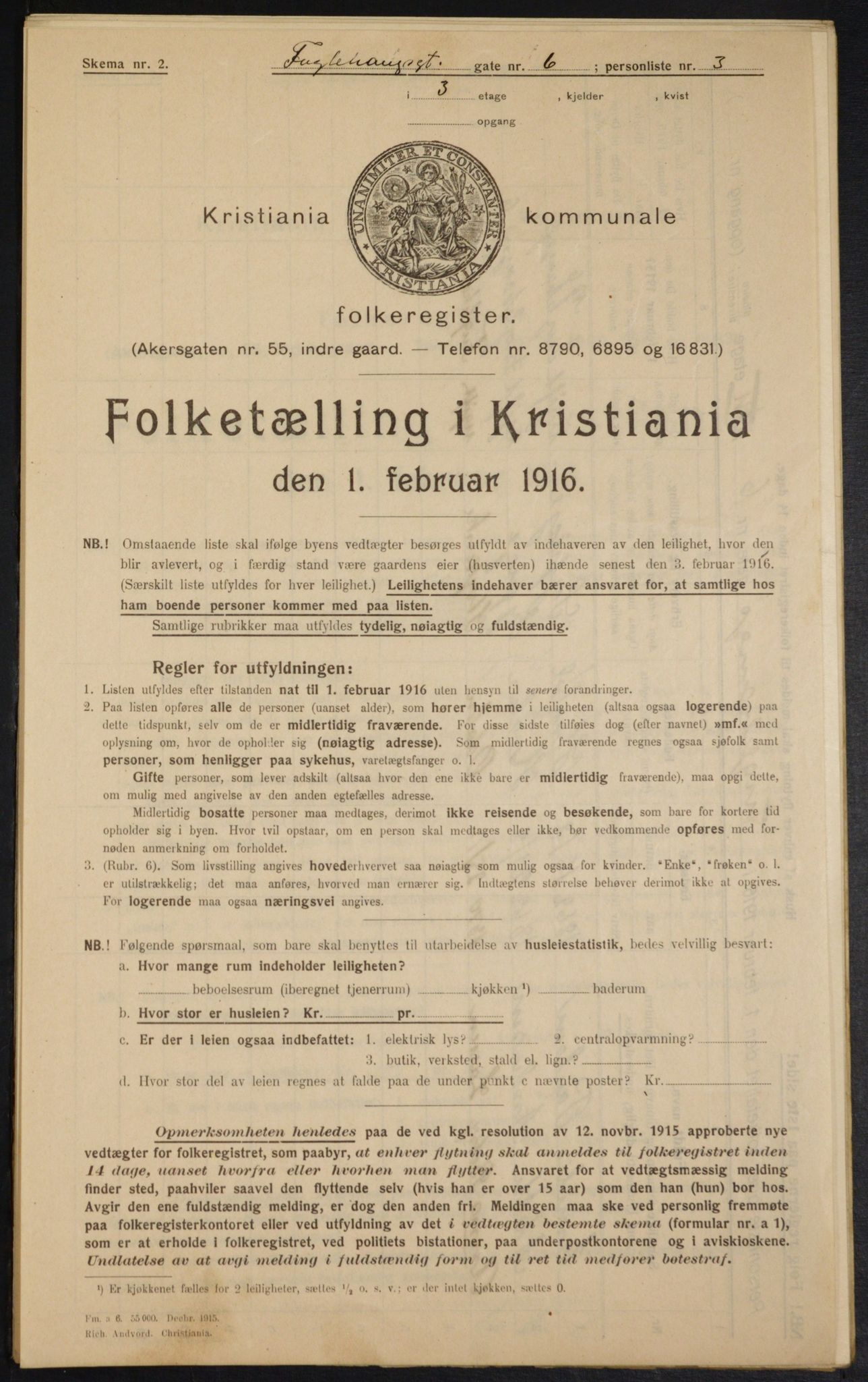OBA, Kommunal folketelling 1.2.1915 for Kristiania, 1915, s. 28039
