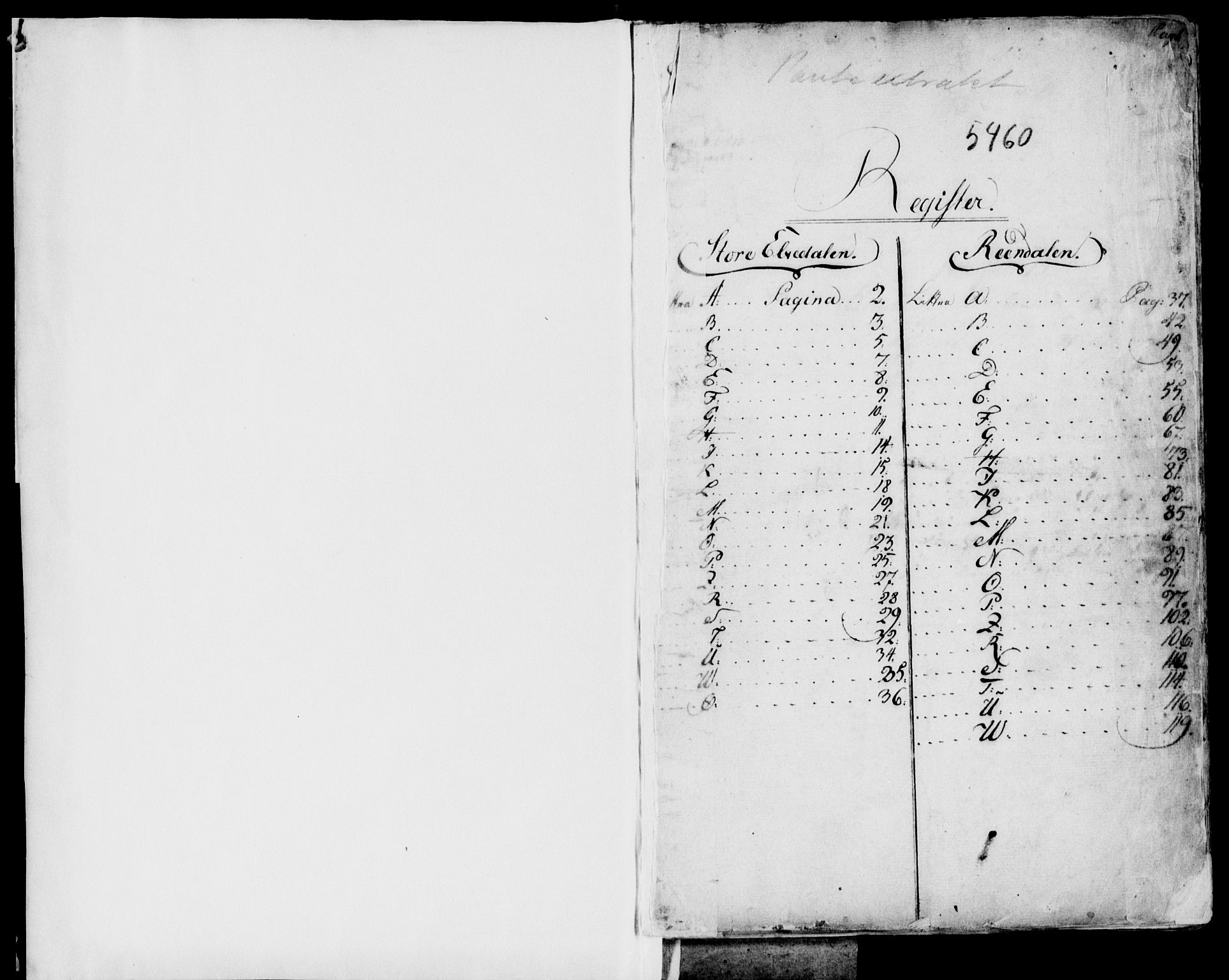 Østerdalen sorenskriveri, SAH/TING-032/H/Ha/Haa/L0010: Panteregister nr. P-10, 1783-1832, s. 1