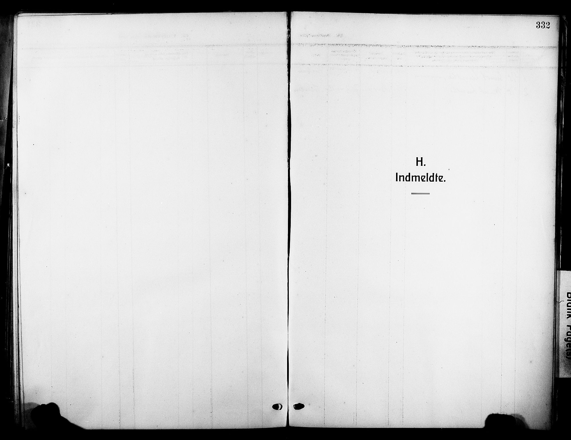 Sør-Varanger sokneprestkontor, AV/SATØ-S-1331/H/Hb/L0005klokker: Klokkerbok nr. 5, 1919-1927, s. 332