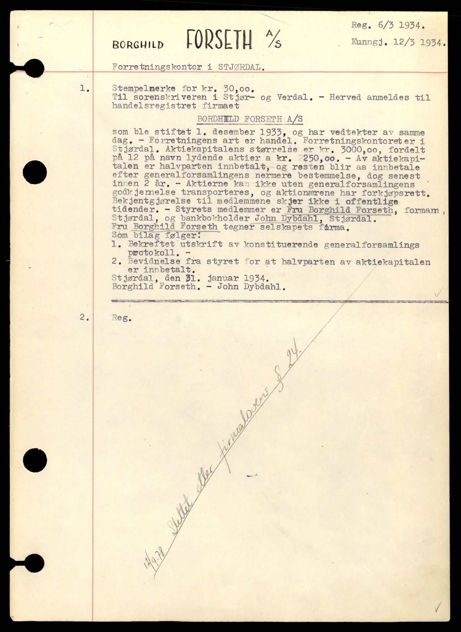Stjør- og Verdal sorenskriveri, AV/SAT-A-4167/2/J/Jd/Jdb/L0007: Bilag. Aksjeselskap, F-H, 1951-1990, s. 3