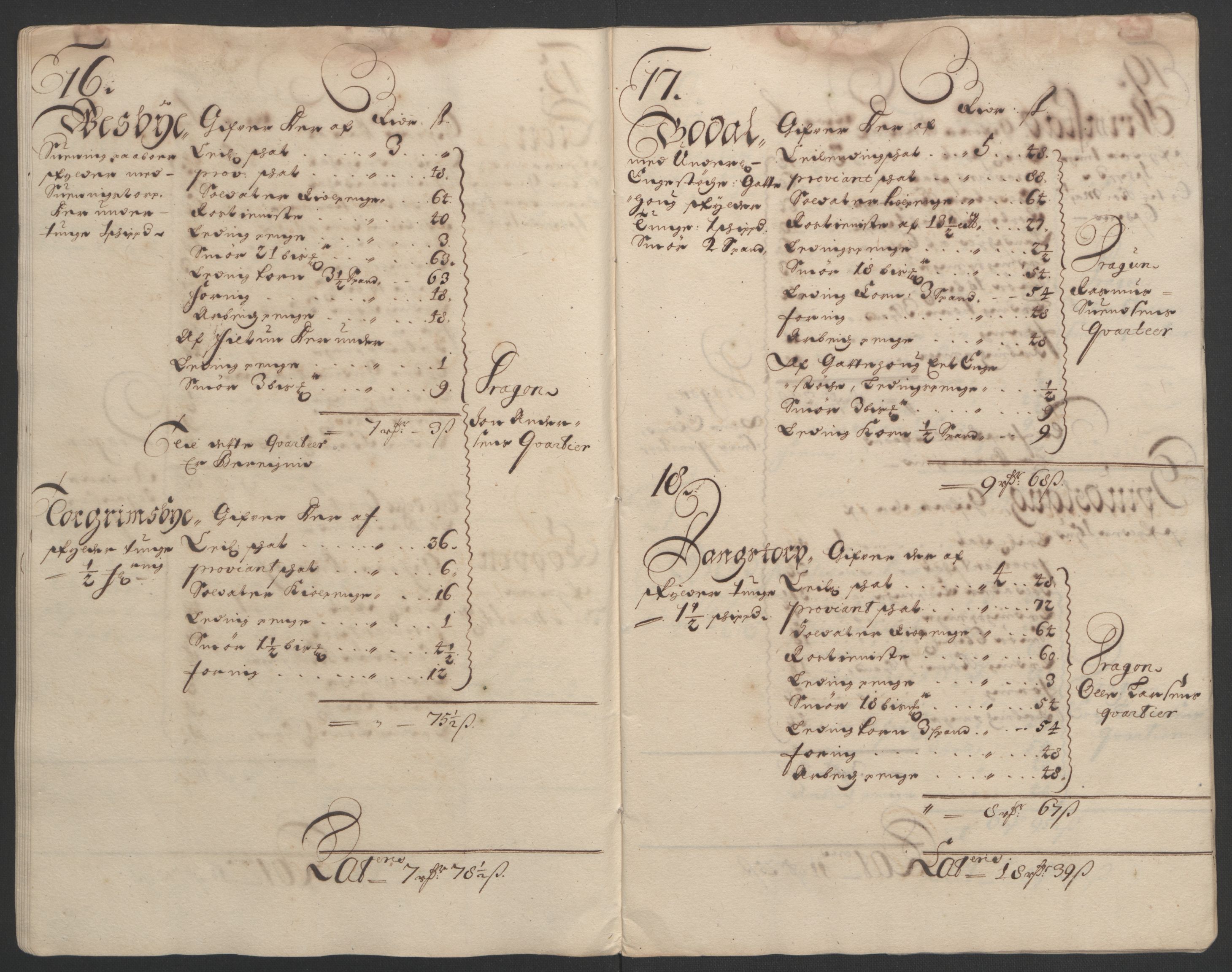 Rentekammeret inntil 1814, Reviderte regnskaper, Fogderegnskap, AV/RA-EA-4092/R07/L0284: Fogderegnskap Rakkestad, Heggen og Frøland, 1694, s. 261