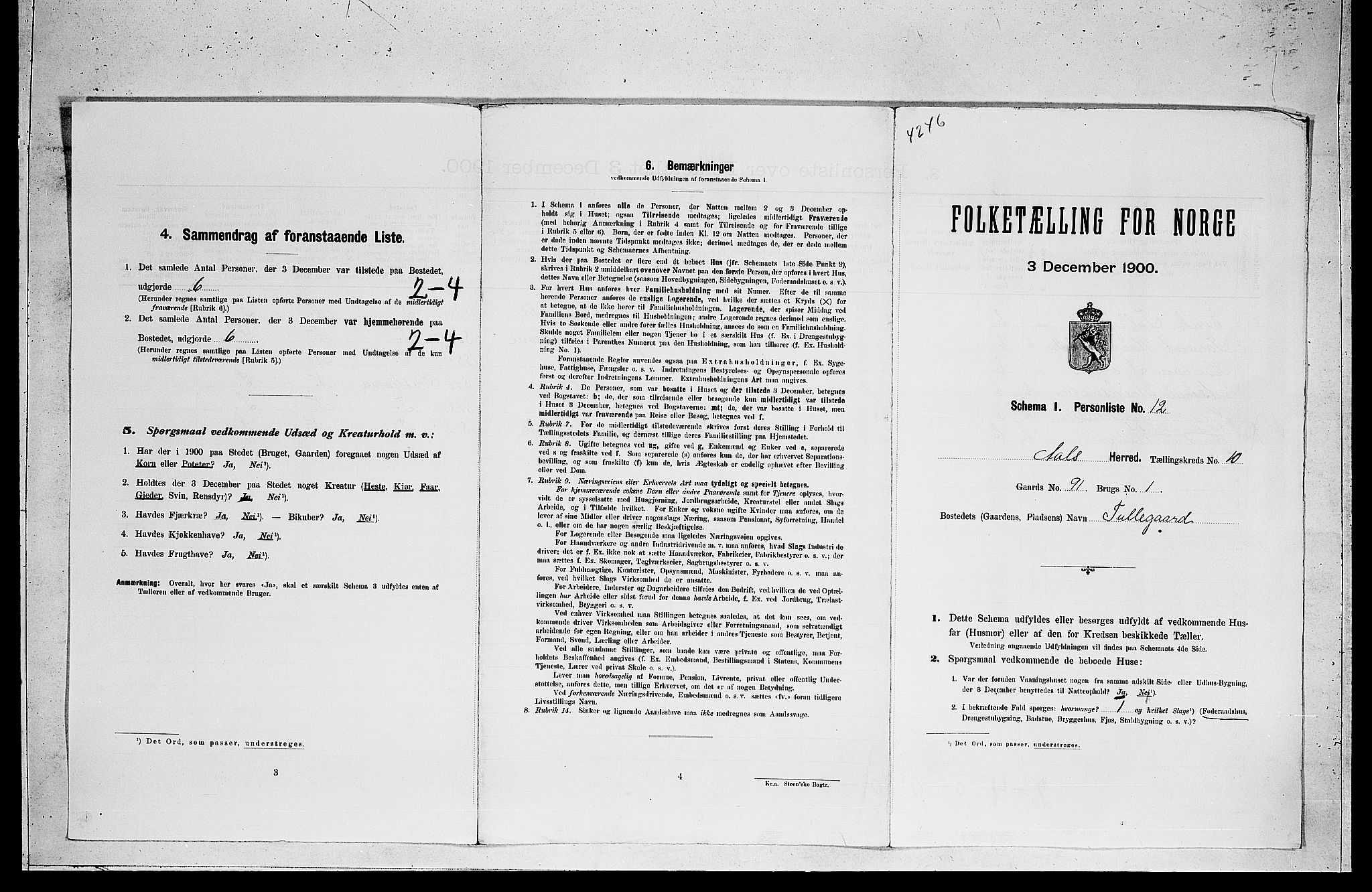 RA, Folketelling 1900 for 0619 Ål herred, 1900, s. 822
