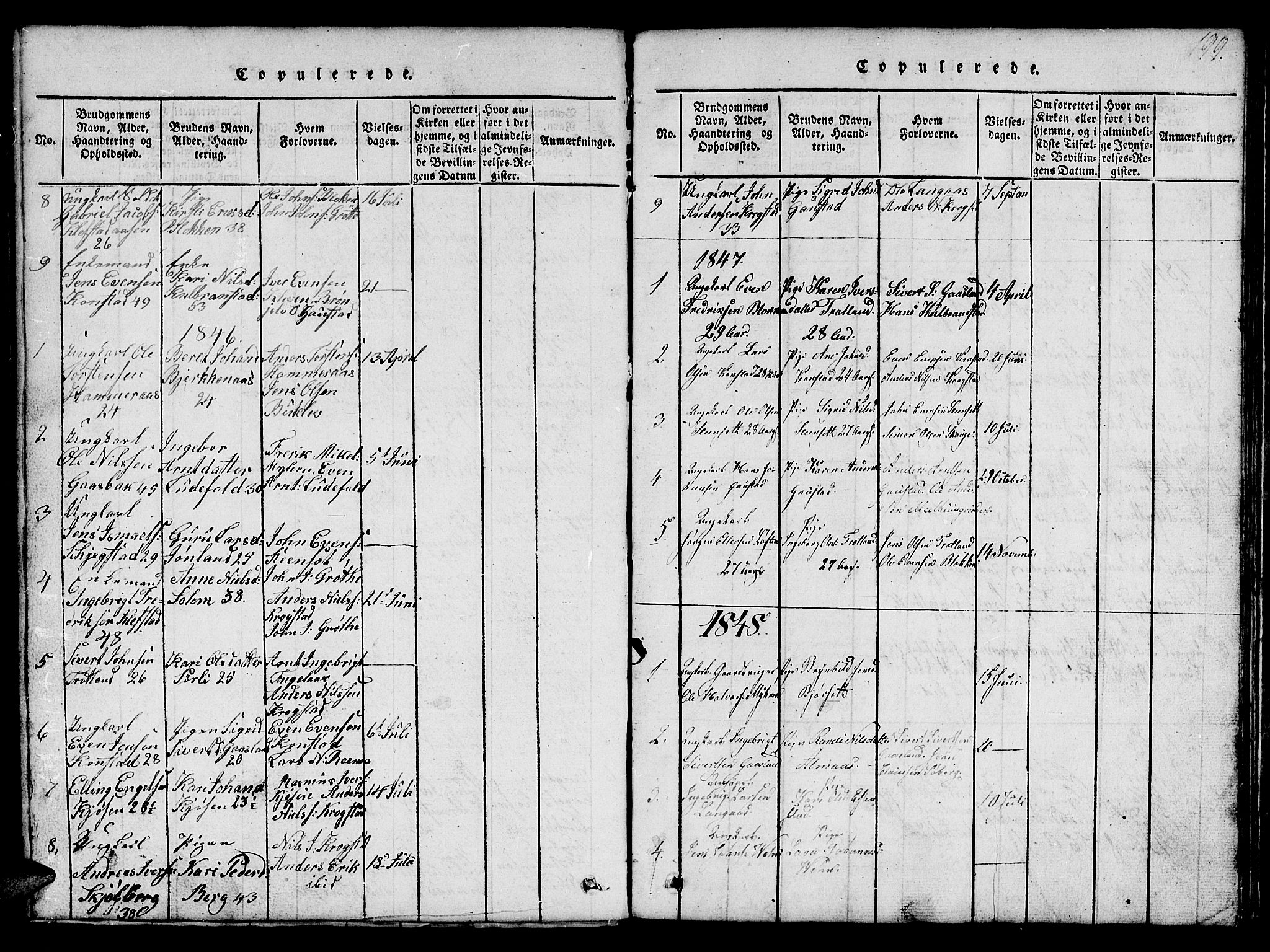 Ministerialprotokoller, klokkerbøker og fødselsregistre - Sør-Trøndelag, SAT/A-1456/694/L1130: Klokkerbok nr. 694C02, 1816-1857, s. 199