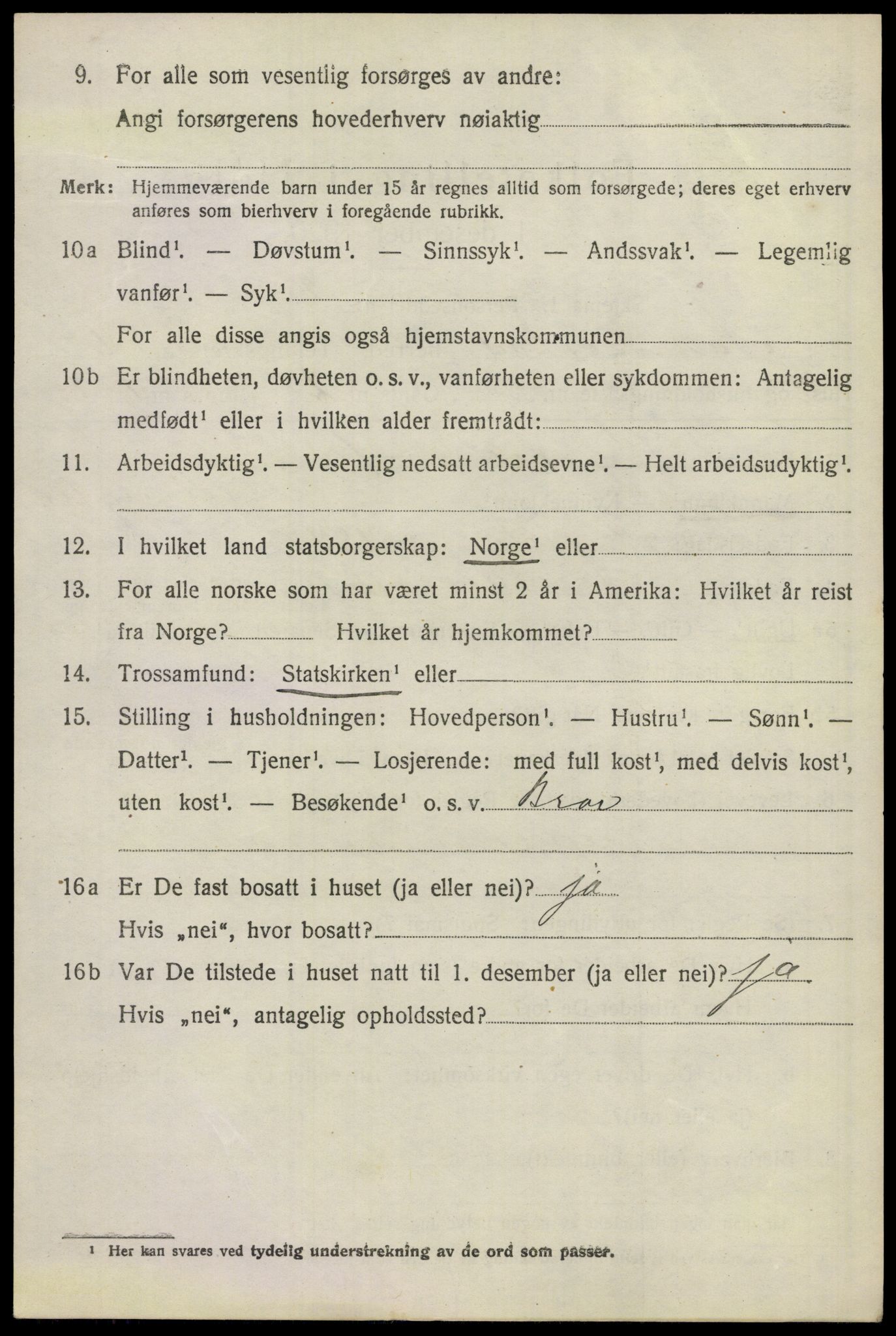 SAO, Folketelling 1920 for 0238 Nannestad herred, 1920, s. 2462