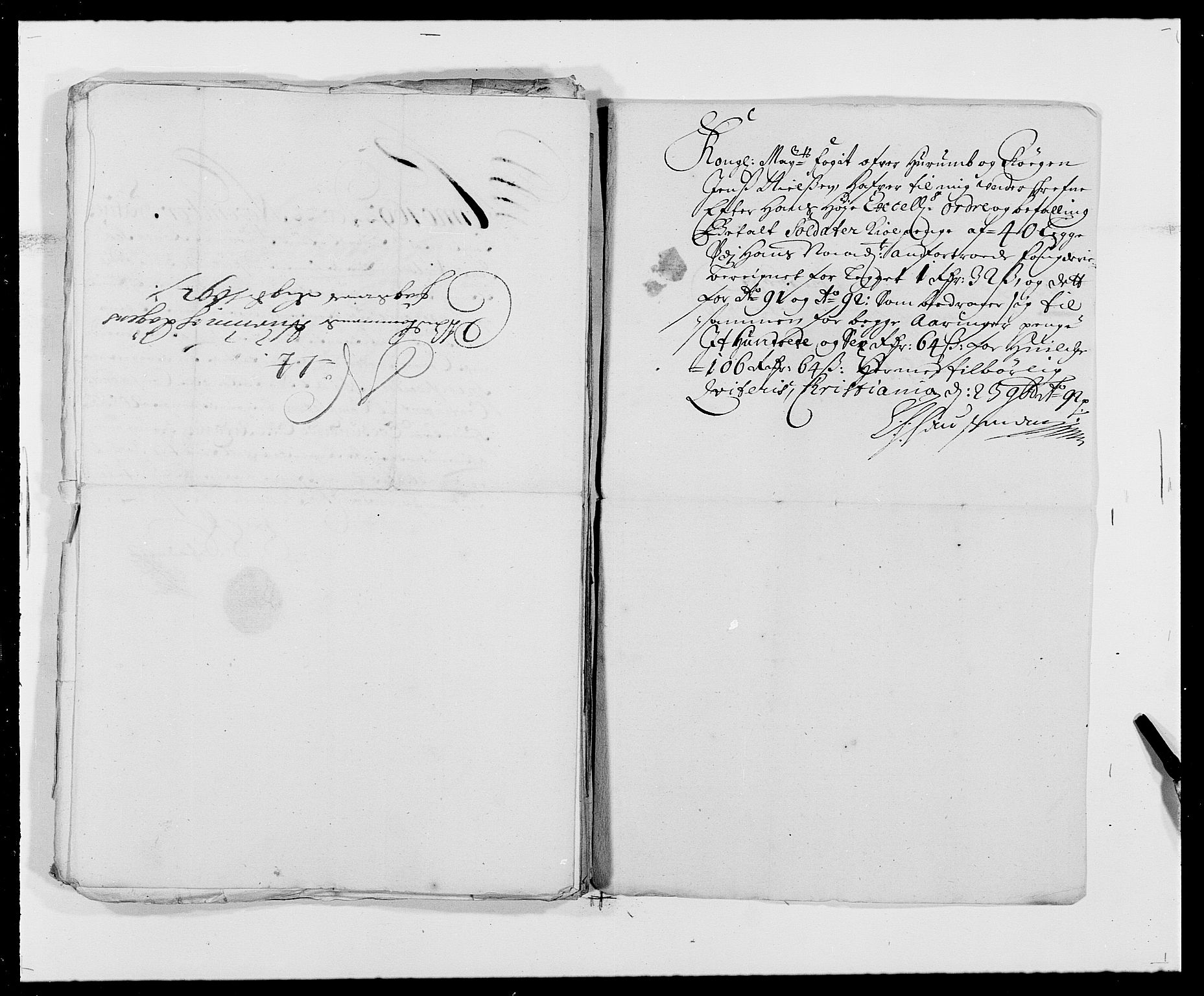 Rentekammeret inntil 1814, Reviderte regnskaper, Fogderegnskap, RA/EA-4092/R29/L1693: Fogderegnskap Hurum og Røyken, 1688-1693, s. 316