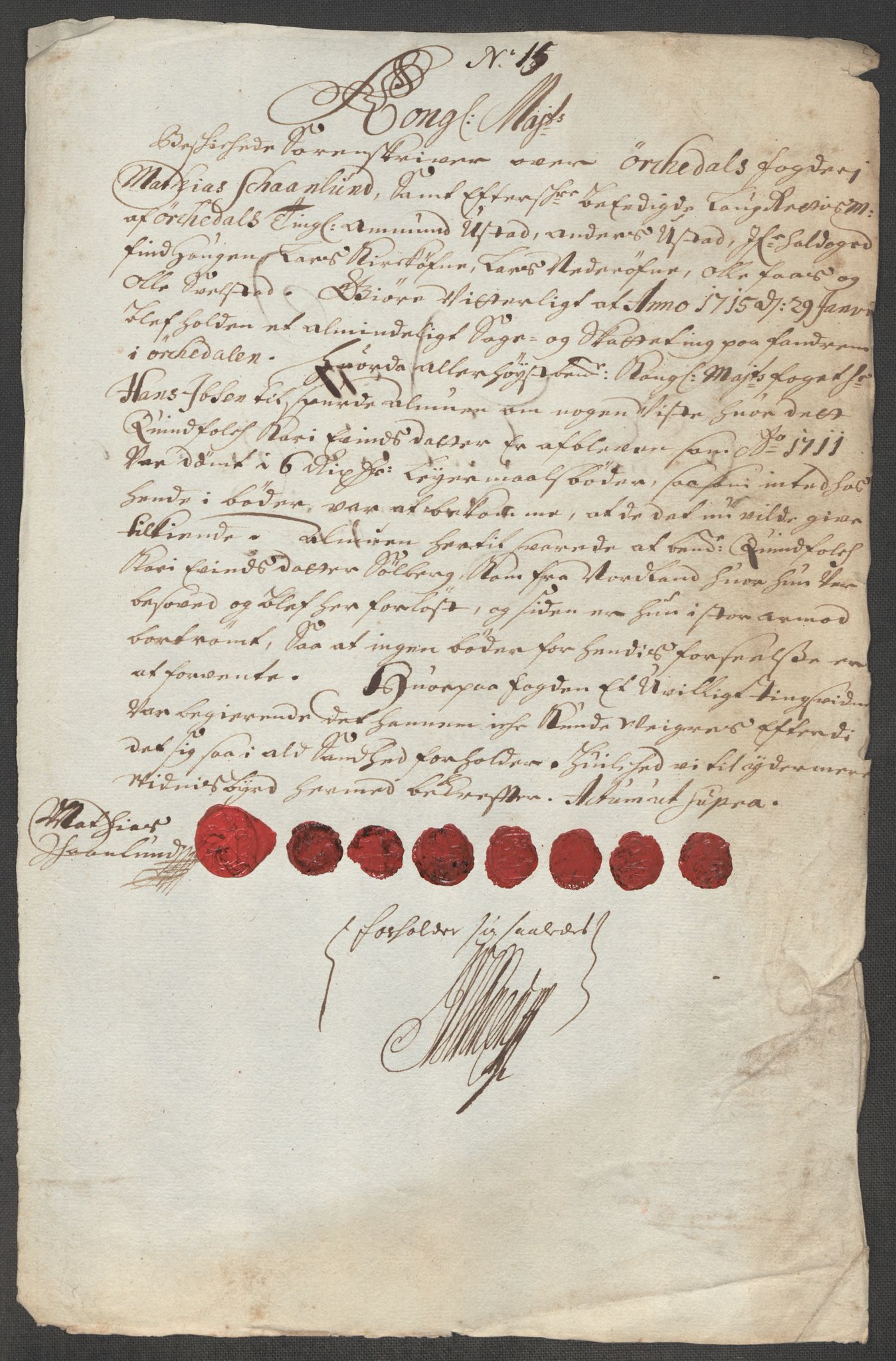 Rentekammeret inntil 1814, Reviderte regnskaper, Fogderegnskap, RA/EA-4092/R60/L3965: Fogderegnskap Orkdal og Gauldal, 1714, s. 476