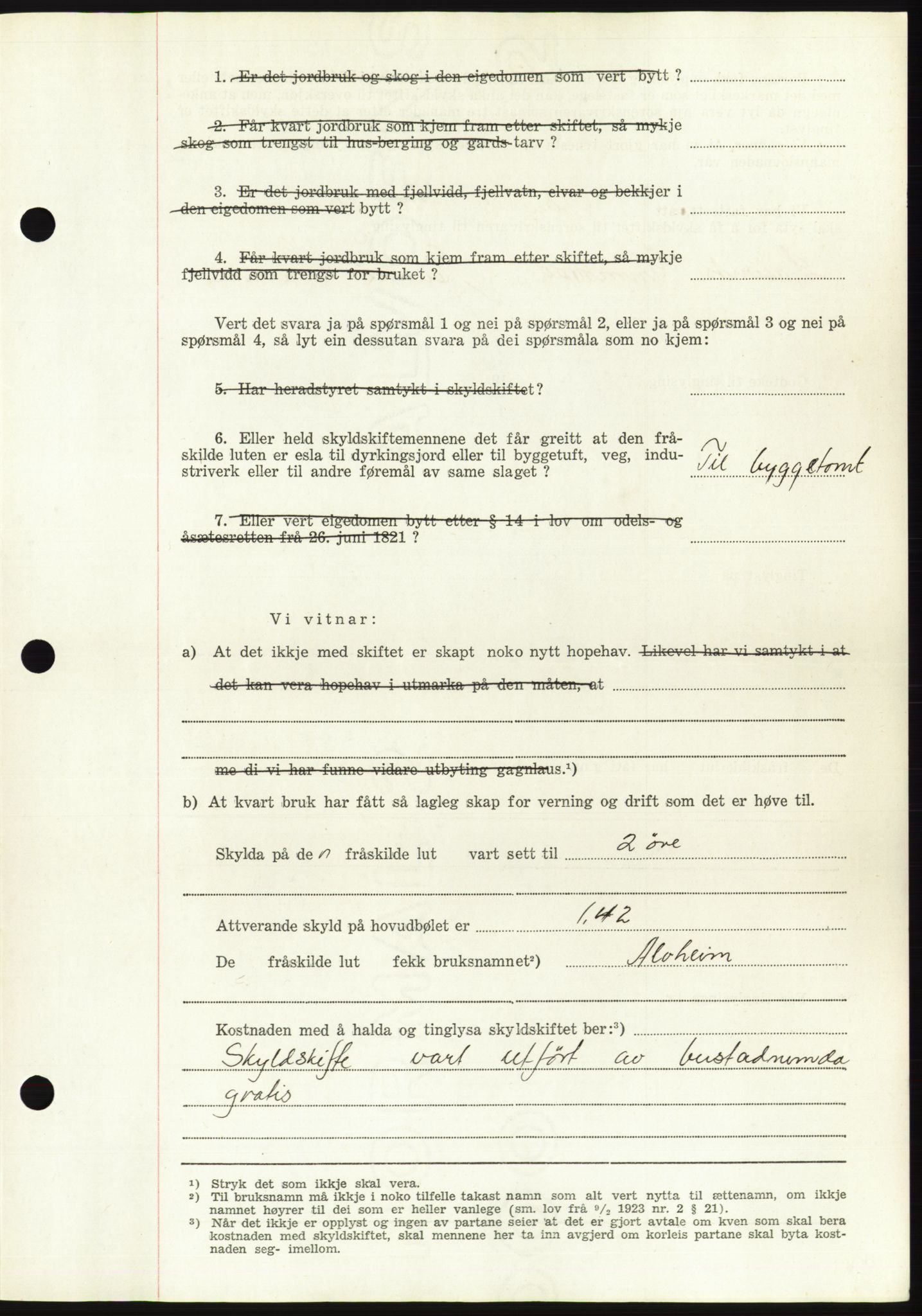 Søre Sunnmøre sorenskriveri, AV/SAT-A-4122/1/2/2C/L0095: Pantebok nr. 21A, 1953-1953, Dagboknr: 1158/1953