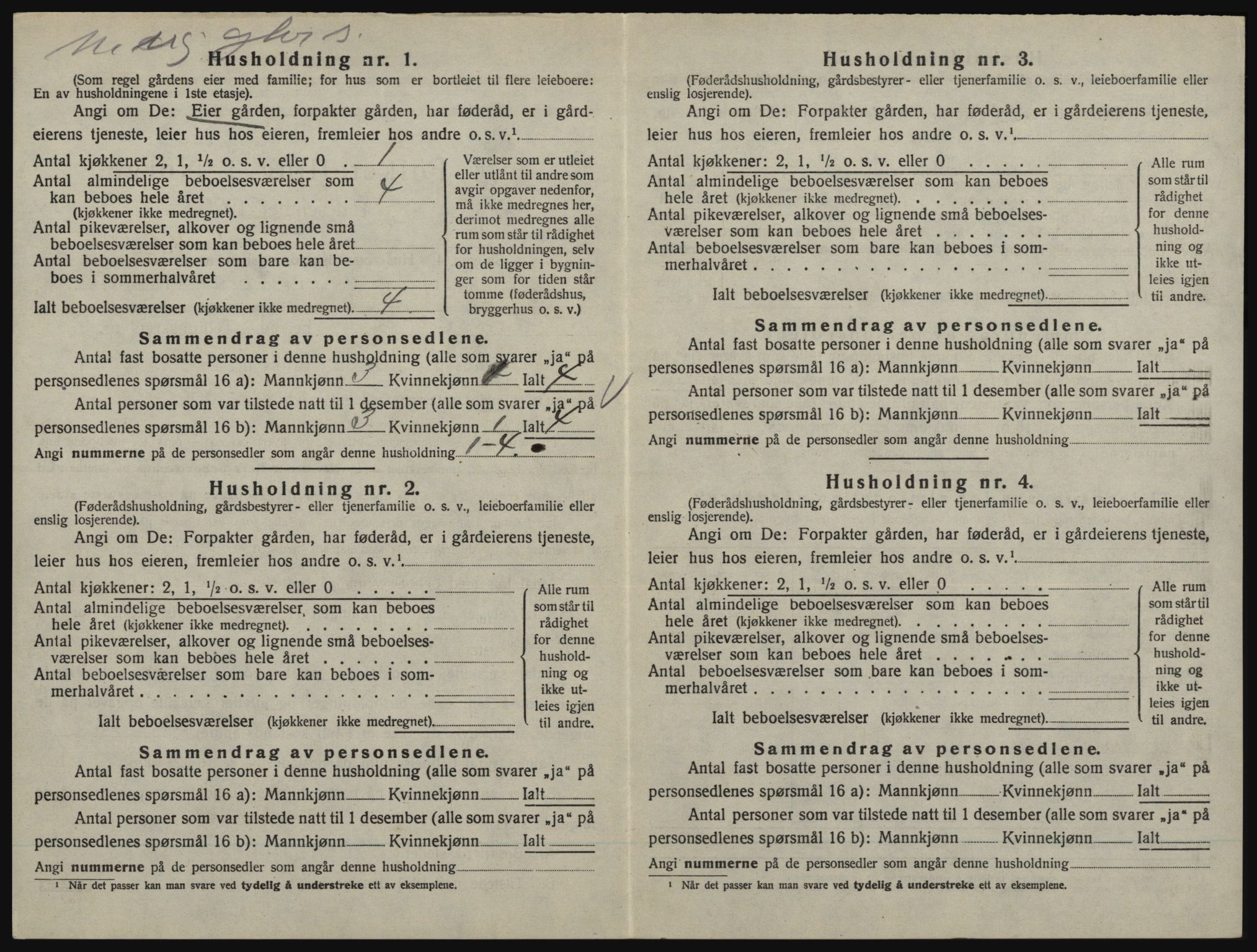 SAO, Folketelling 1920 for 0118 Aremark herred, 1920, s. 384