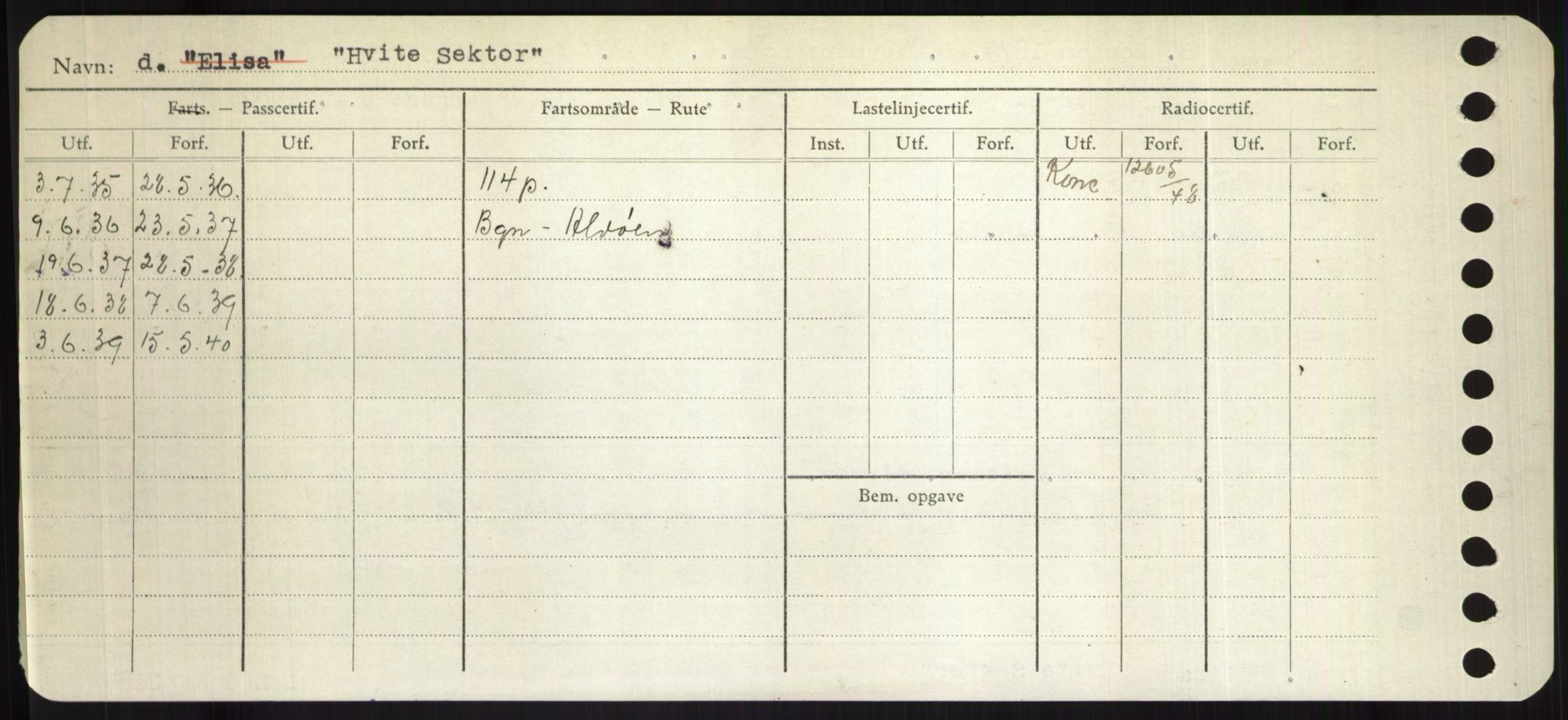 Sjøfartsdirektoratet med forløpere, Skipsmålingen, RA/S-1627/H/Hd/L0017: Fartøy, Holi-Hå, s. 202