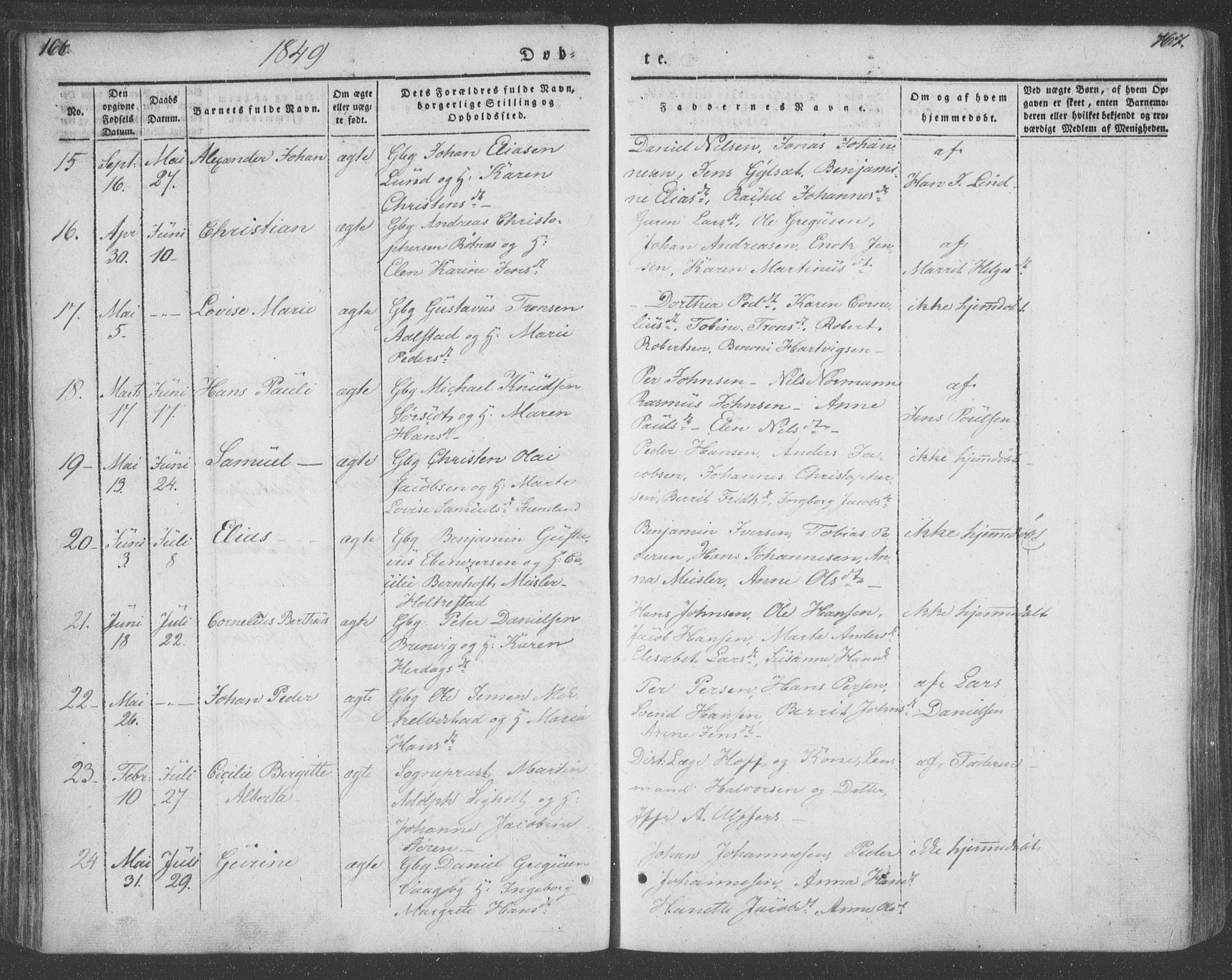 Ministerialprotokoller, klokkerbøker og fødselsregistre - Nordland, AV/SAT-A-1459/855/L0799: Ministerialbok nr. 855A07, 1834-1852, s. 166-167