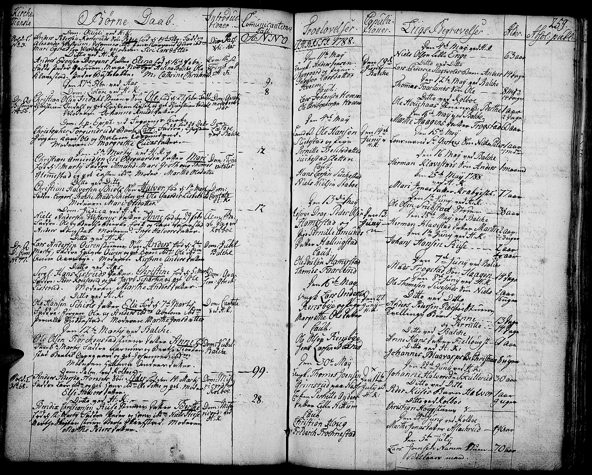 Toten prestekontor, AV/SAH-PREST-102/H/Ha/Haa/L0006: Ministerialbok nr. 6, 1773-1793, s. 259