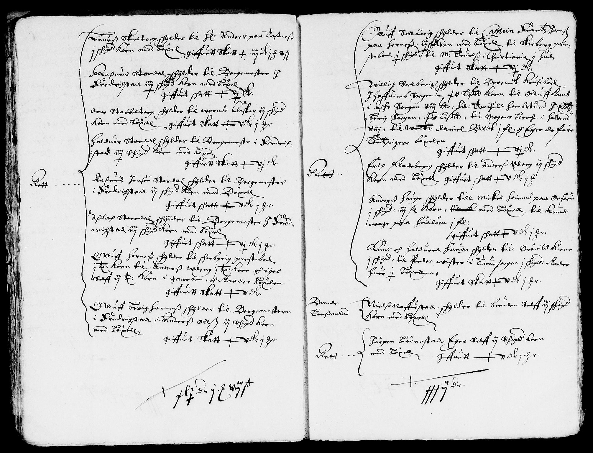 Rentekammeret inntil 1814, Reviderte regnskaper, Lensregnskaper, AV/RA-EA-5023/R/Rb/Rbg/L0010: Verne kloster len, 1653-1660