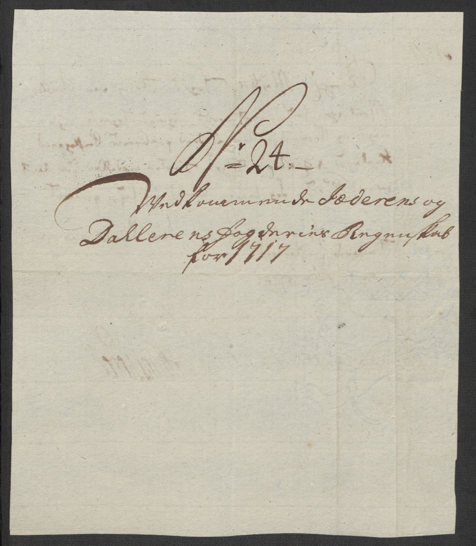 Rentekammeret inntil 1814, Reviderte regnskaper, Fogderegnskap, AV/RA-EA-4092/R46/L2742: Fogderegnskap Jæren og Dalane, 1717, s. 122