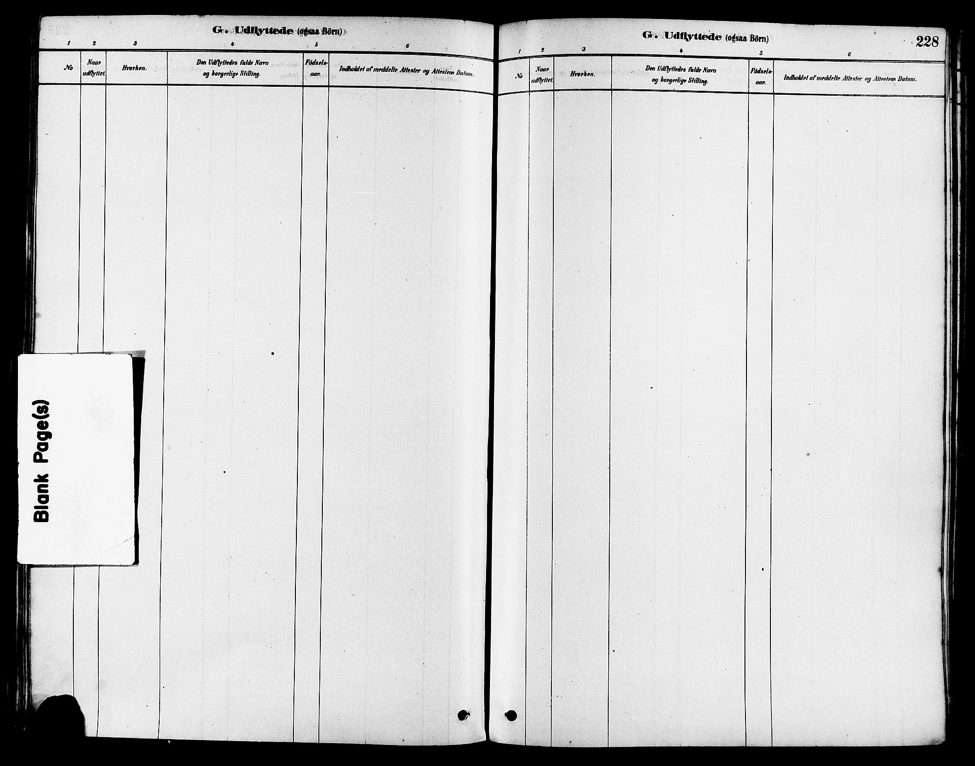 Haugesund sokneprestkontor, SAST/A -101863/H/Ha/Haa/L0003: Ministerialbok nr. A 3, 1885-1890, s. 228