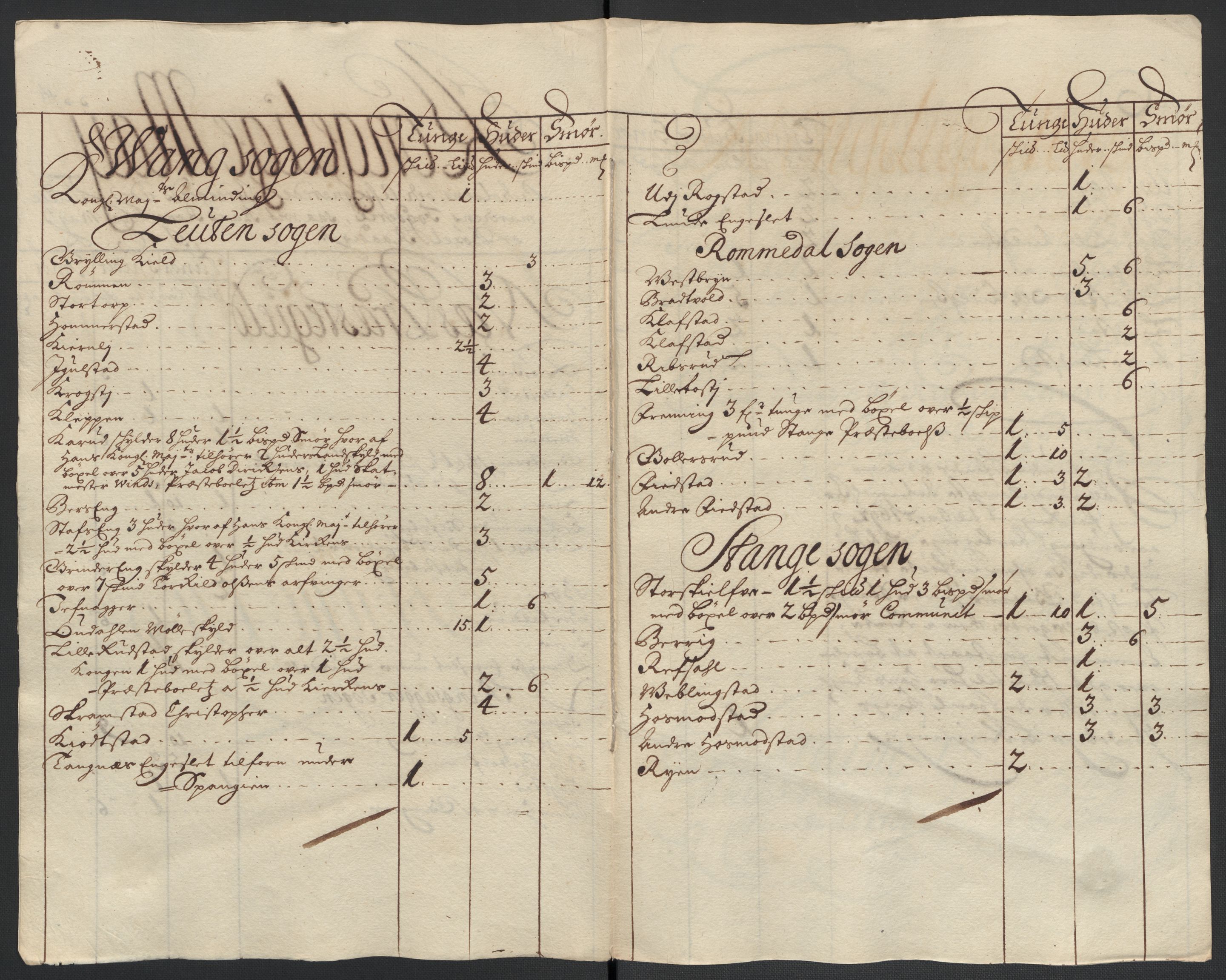 Rentekammeret inntil 1814, Reviderte regnskaper, Fogderegnskap, RA/EA-4092/R16/L1041: Fogderegnskap Hedmark, 1703-1704, s. 42