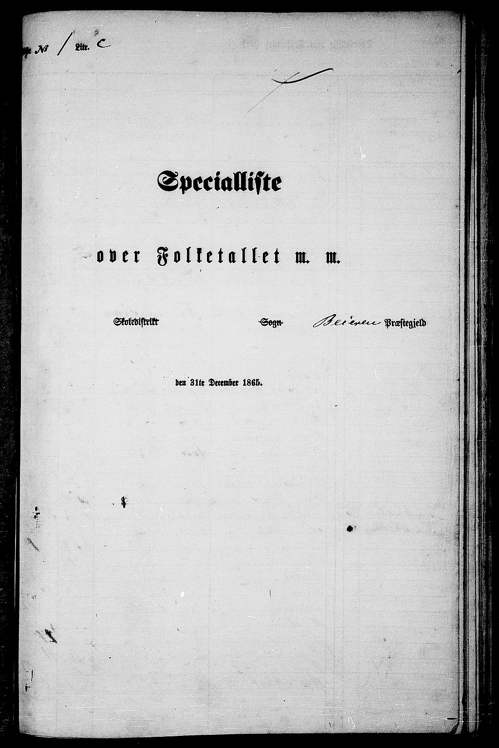 RA, Folketelling 1865 for 1839P Beiarn prestegjeld, 1865, s. 28