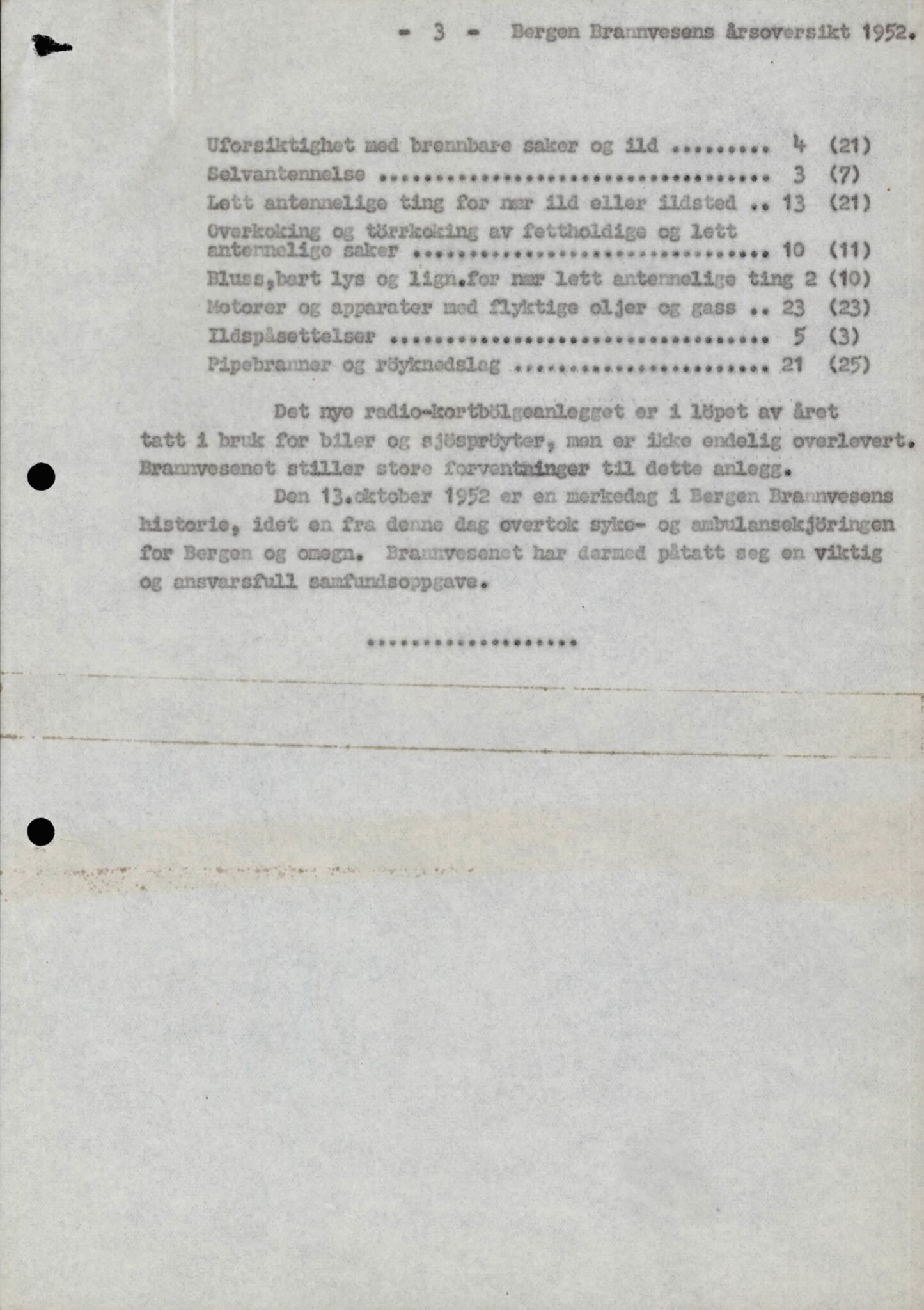 Bergen kommune. Brannvesenet (1863-1971), BBA/A-1181/X/Xa/L0026: Årsberetning, 1931-1974, s. 81