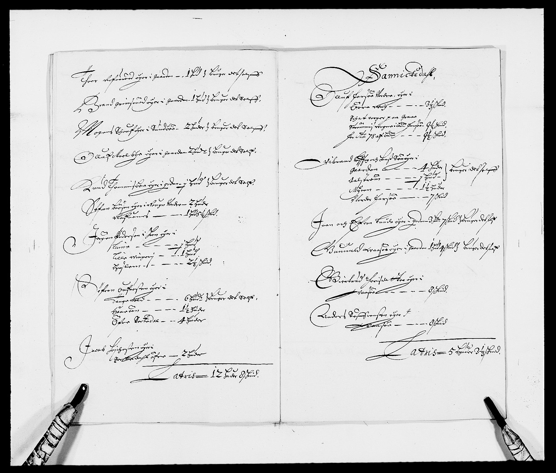 Rentekammeret inntil 1814, Reviderte regnskaper, Fogderegnskap, AV/RA-EA-4092/R34/L2044: Fogderegnskap Bamble, 1678-1679, s. 292