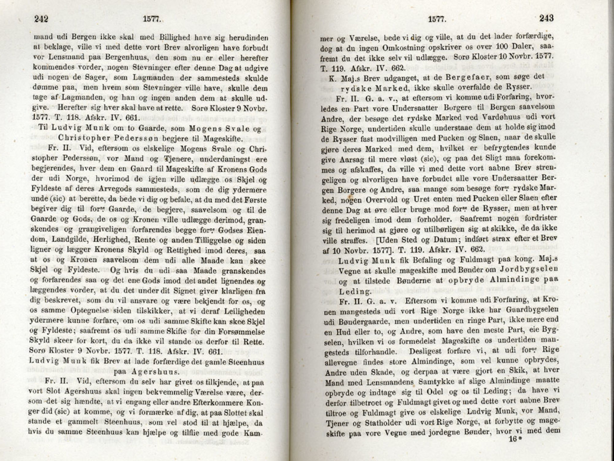 Publikasjoner utgitt av Det Norske Historiske Kildeskriftfond, PUBL/-/-/-: Norske Rigs-Registranter, bind 2, 1572-1588, s. 242-243