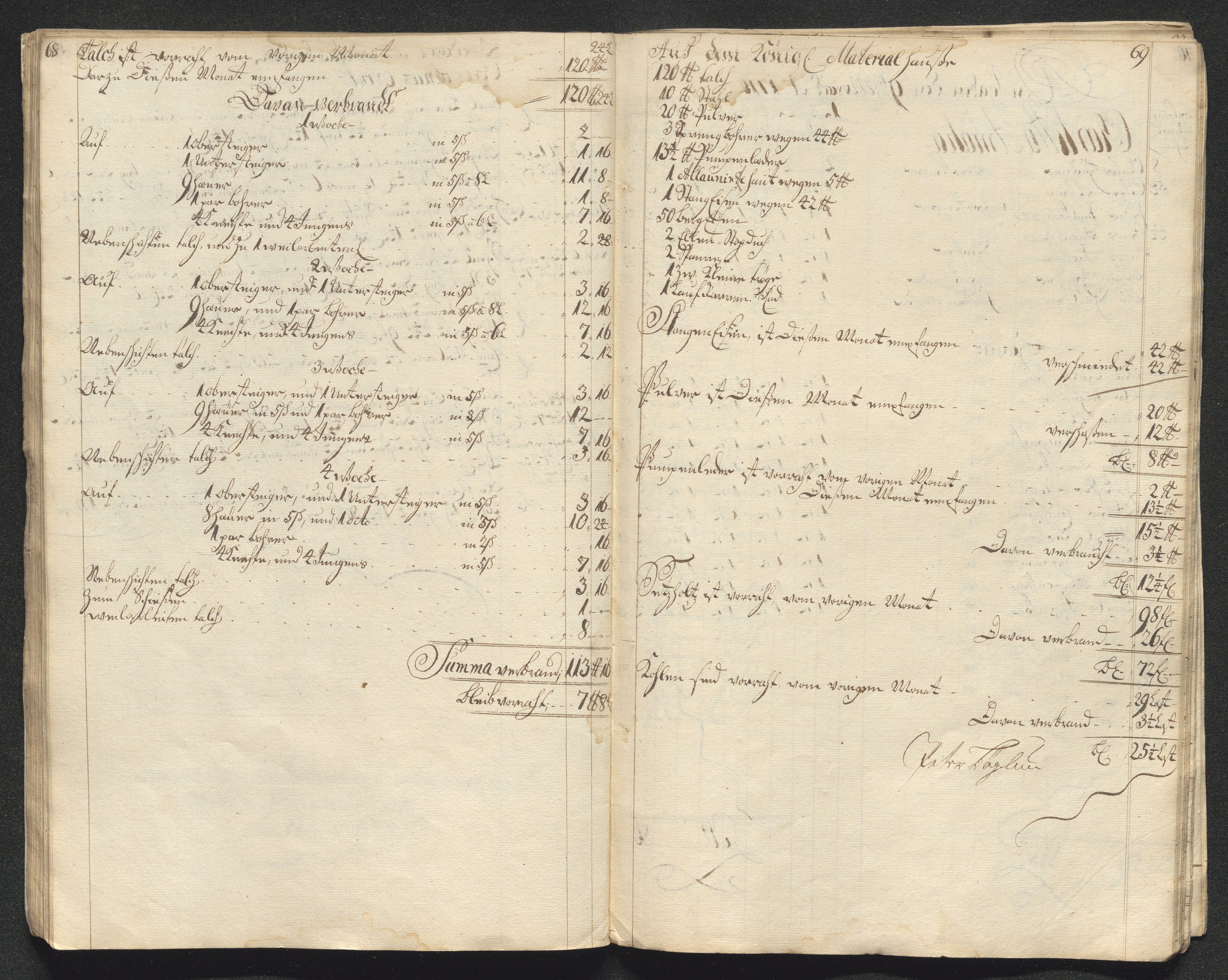Kongsberg Sølvverk 1623-1816, AV/SAKO-EA-3135/001/D/Dc/Dcd/L0099: Utgiftsregnskap for gruver m.m., 1710, s. 412