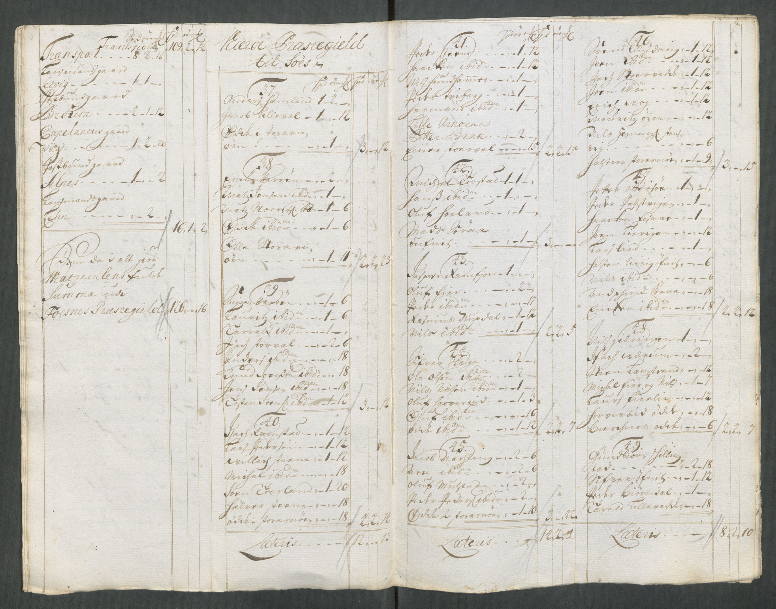 Rentekammeret inntil 1814, Reviderte regnskaper, Fogderegnskap, AV/RA-EA-4092/R64/L4434: Fogderegnskap Namdal, 1713, s. 99