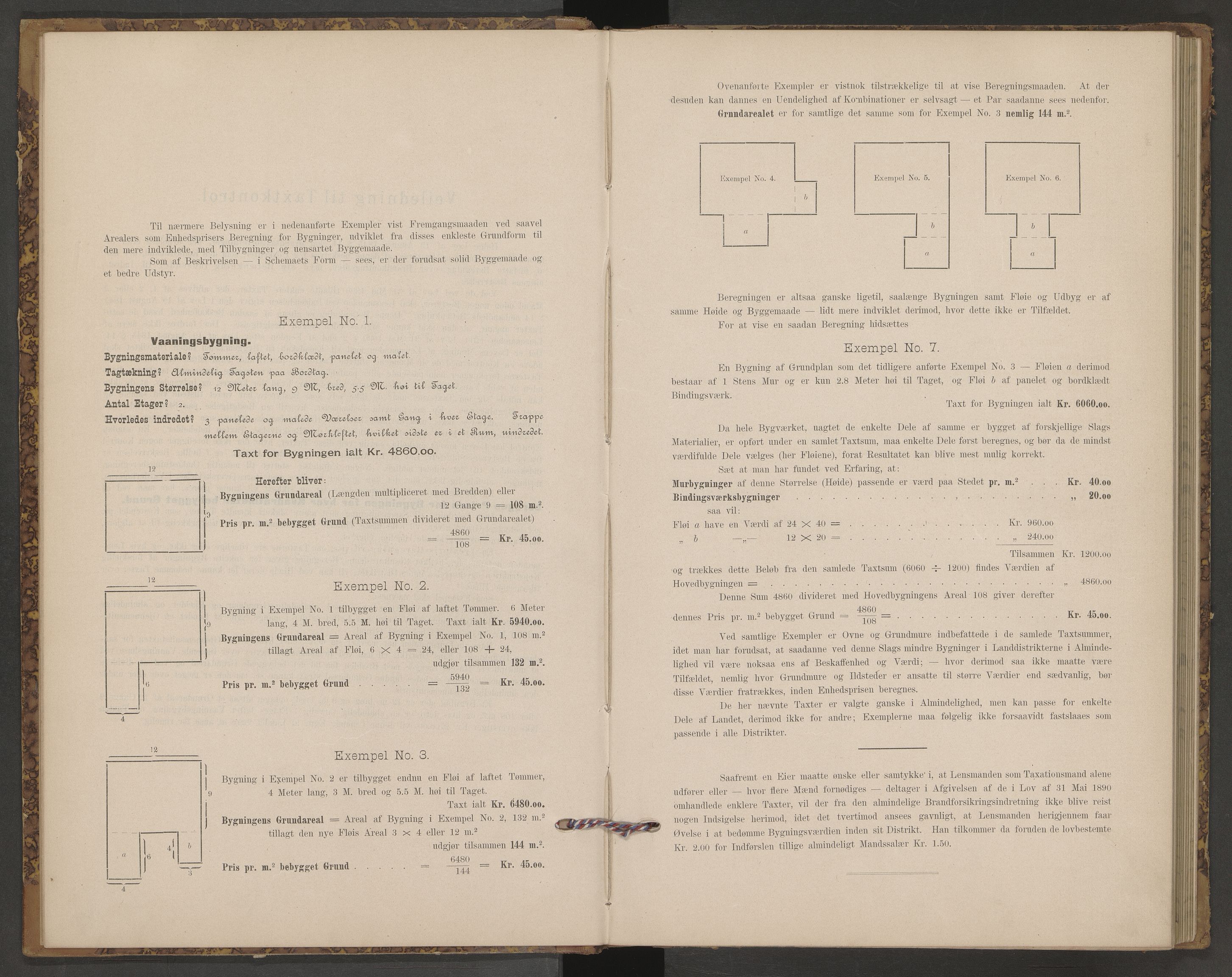 Flesberg lensmannskontor, AV/SAKO-A-508/Y/Yb/Ybb/L0001: Skjematakstprotokoll, 1895-1946