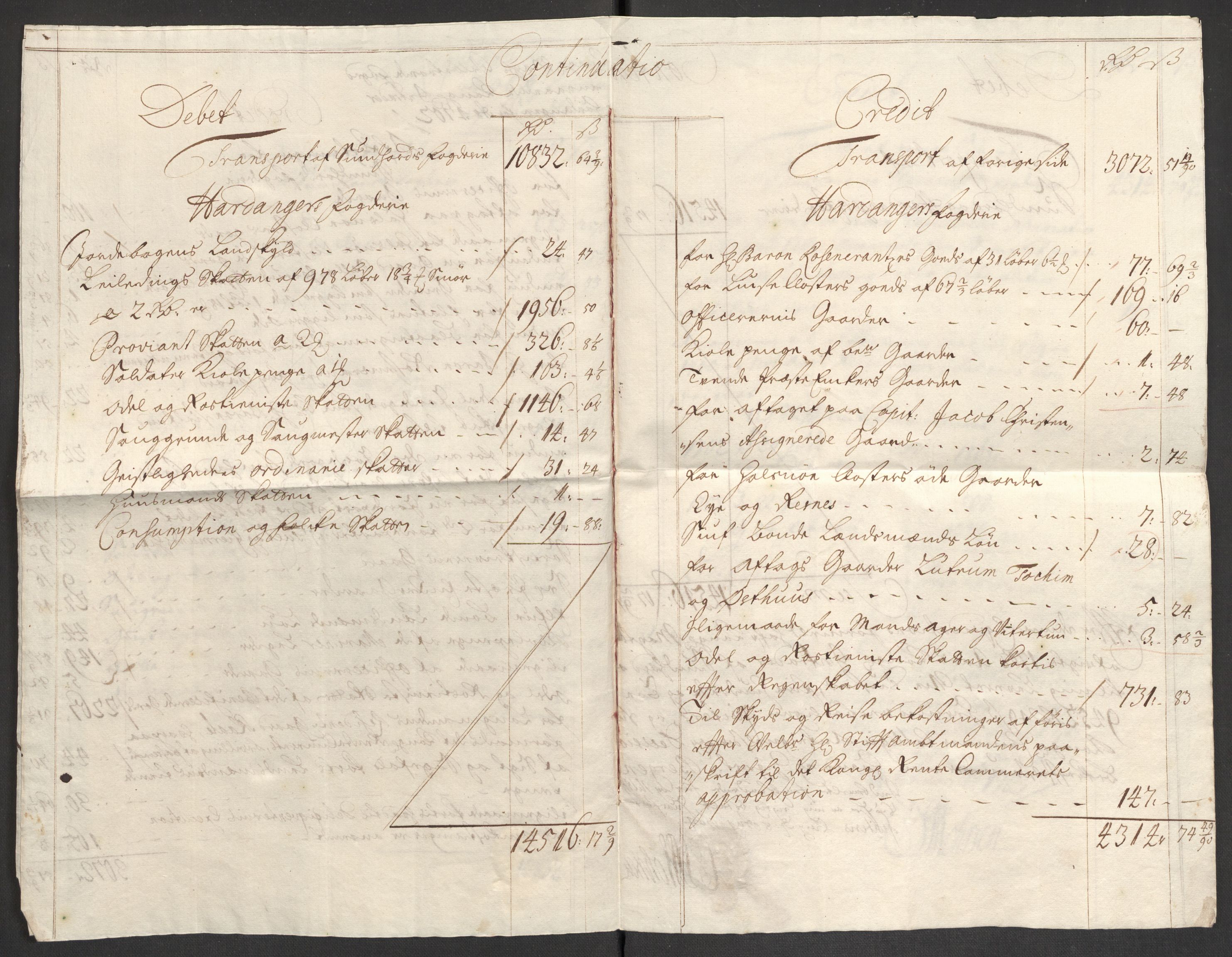 Rentekammeret inntil 1814, Reviderte regnskaper, Fogderegnskap, AV/RA-EA-4092/R48/L2980: Fogderegnskap Sunnhordland og Hardanger, 1702, s. 13