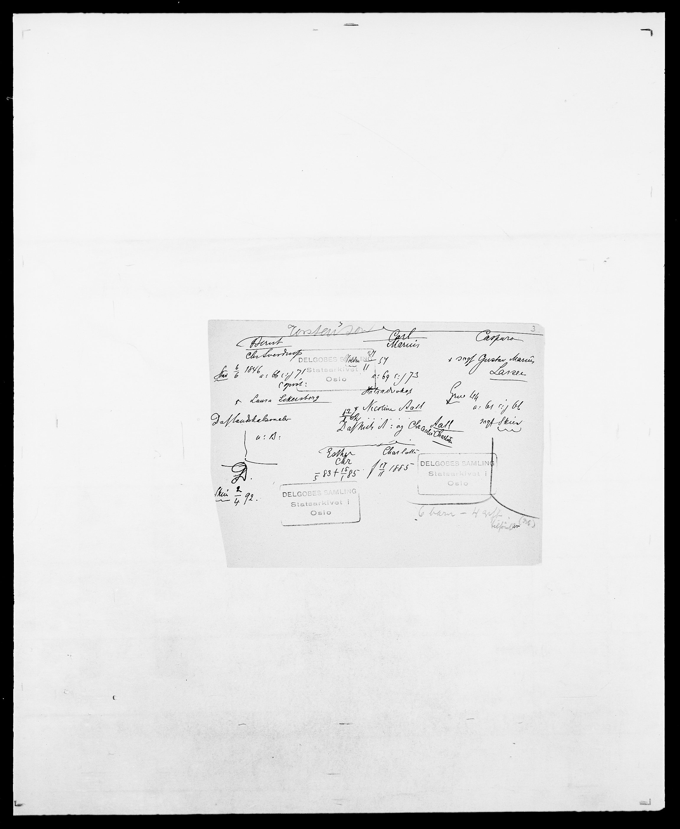 Delgobe, Charles Antoine - samling, AV/SAO-PAO-0038/D/Da/L0039: Thorsen - Urup, s. 263
