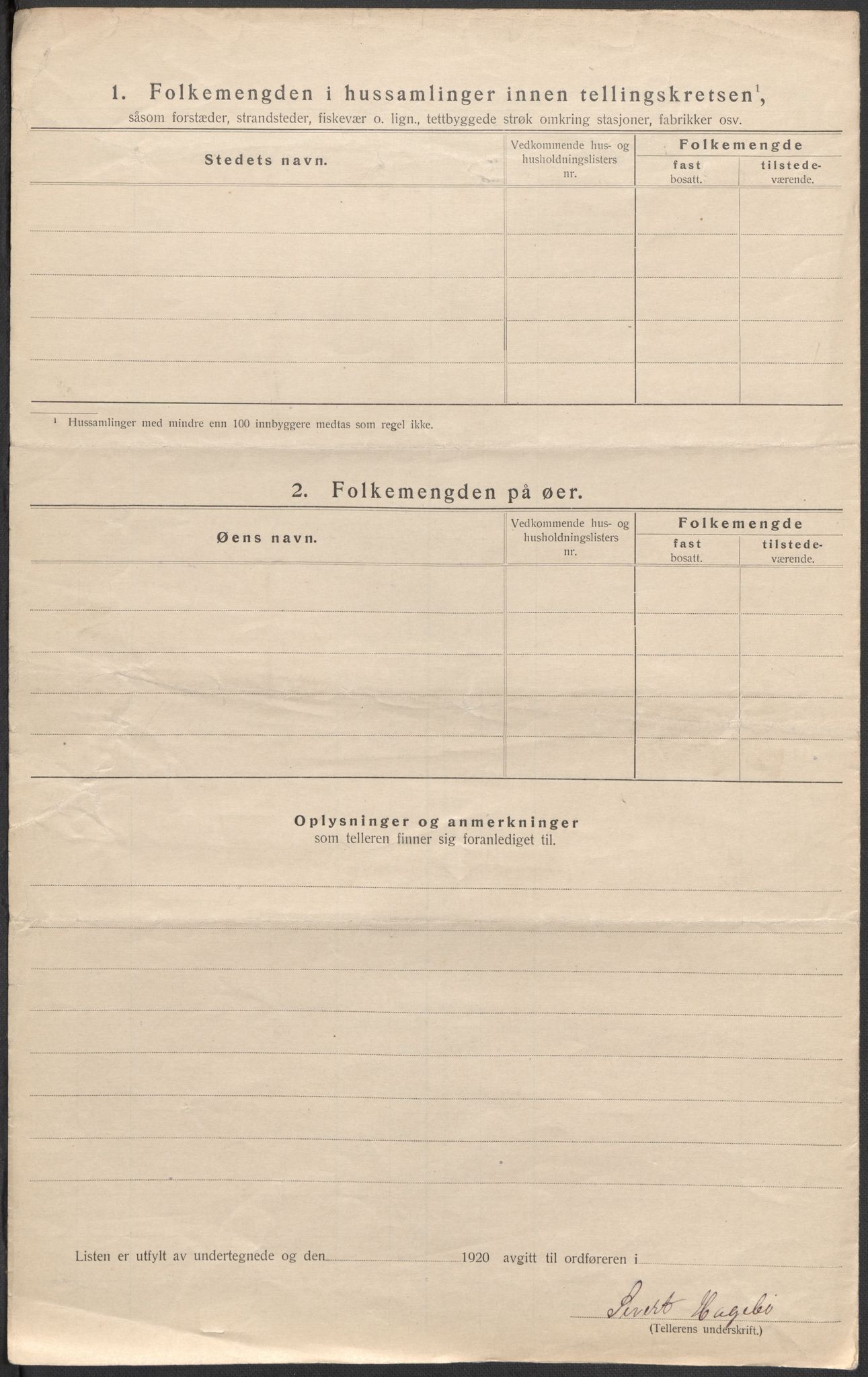 SAB, Folketelling 1920 for 1250 Haus herred, 1920, s. 32