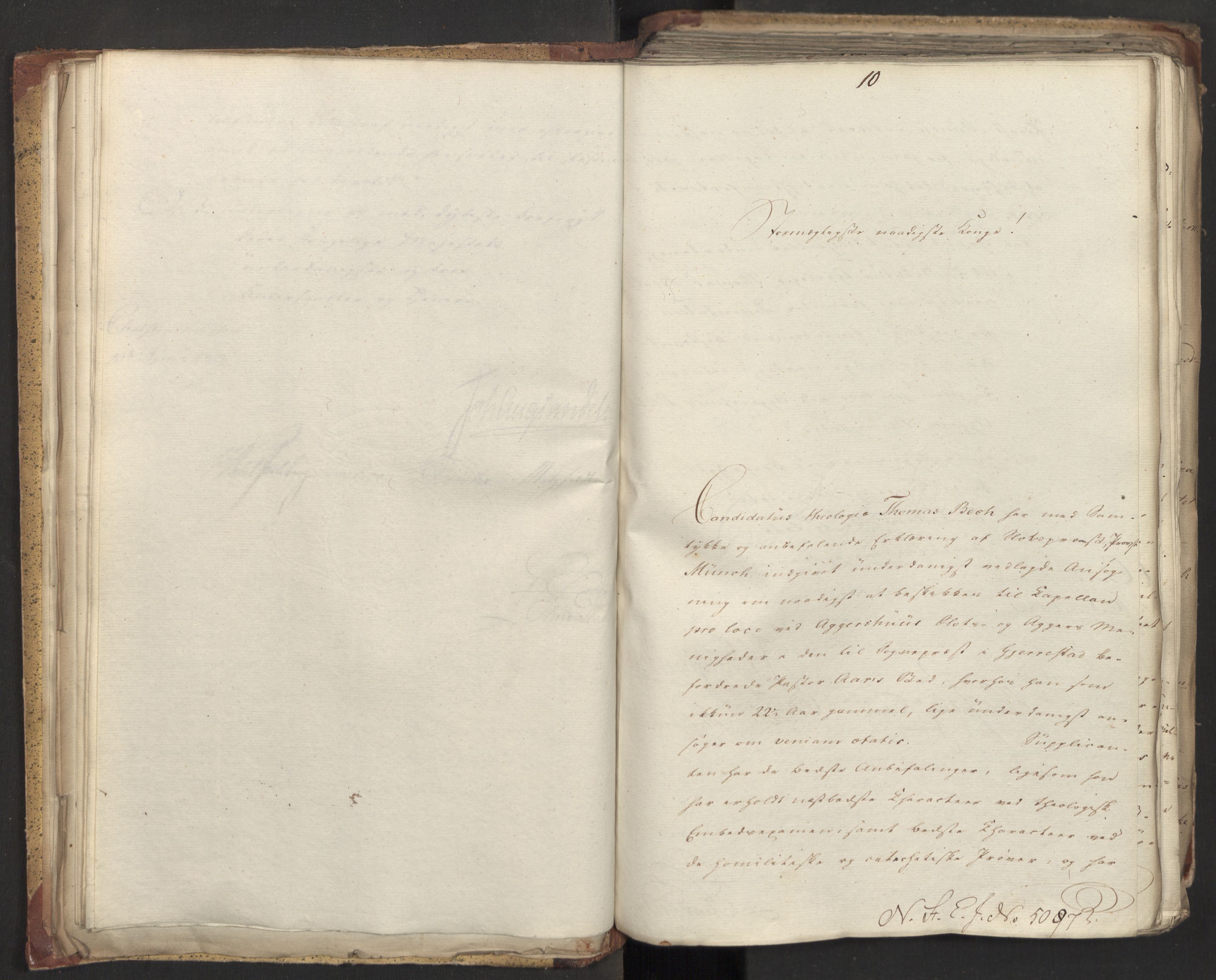 Statsrådsavdelingen i Stockholm, AV/RA-S-1003/D/Da/L0026: Regjeringsinnstillinger nr. 5069-5274, 1821, s. 48