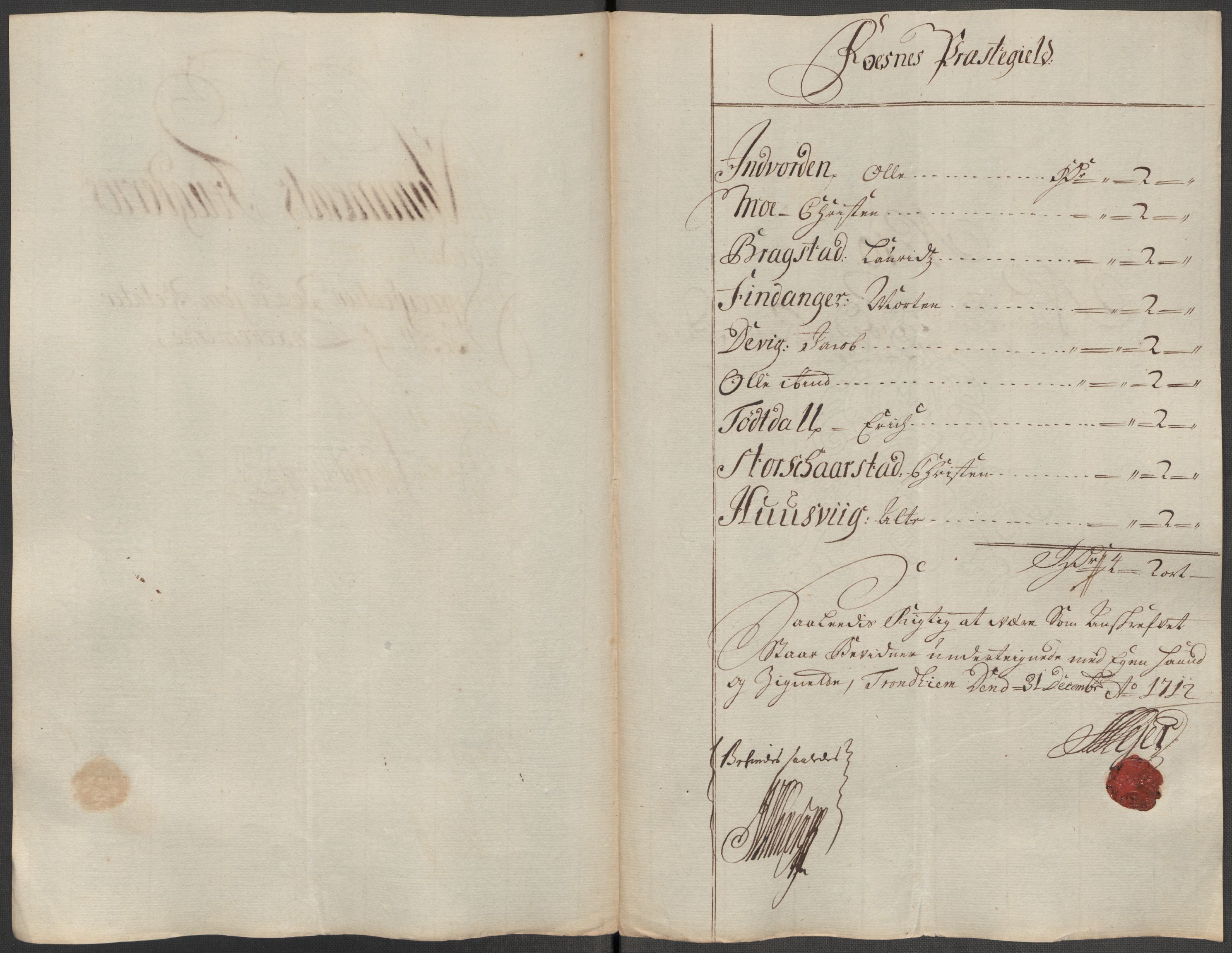 Rentekammeret inntil 1814, Reviderte regnskaper, Fogderegnskap, AV/RA-EA-4092/R64/L4433: Fogderegnskap Namdal, 1712, s. 123