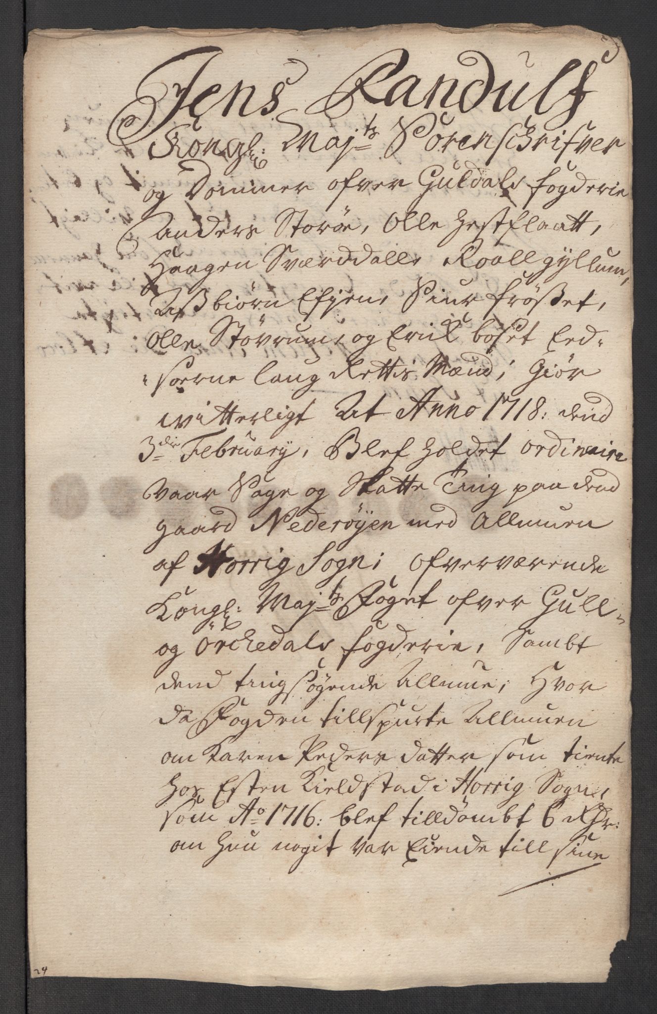 Rentekammeret inntil 1814, Reviderte regnskaper, Fogderegnskap, RA/EA-4092/R60/L3969: Fogderegnskap Orkdal og Gauldal, 1717, s. 574