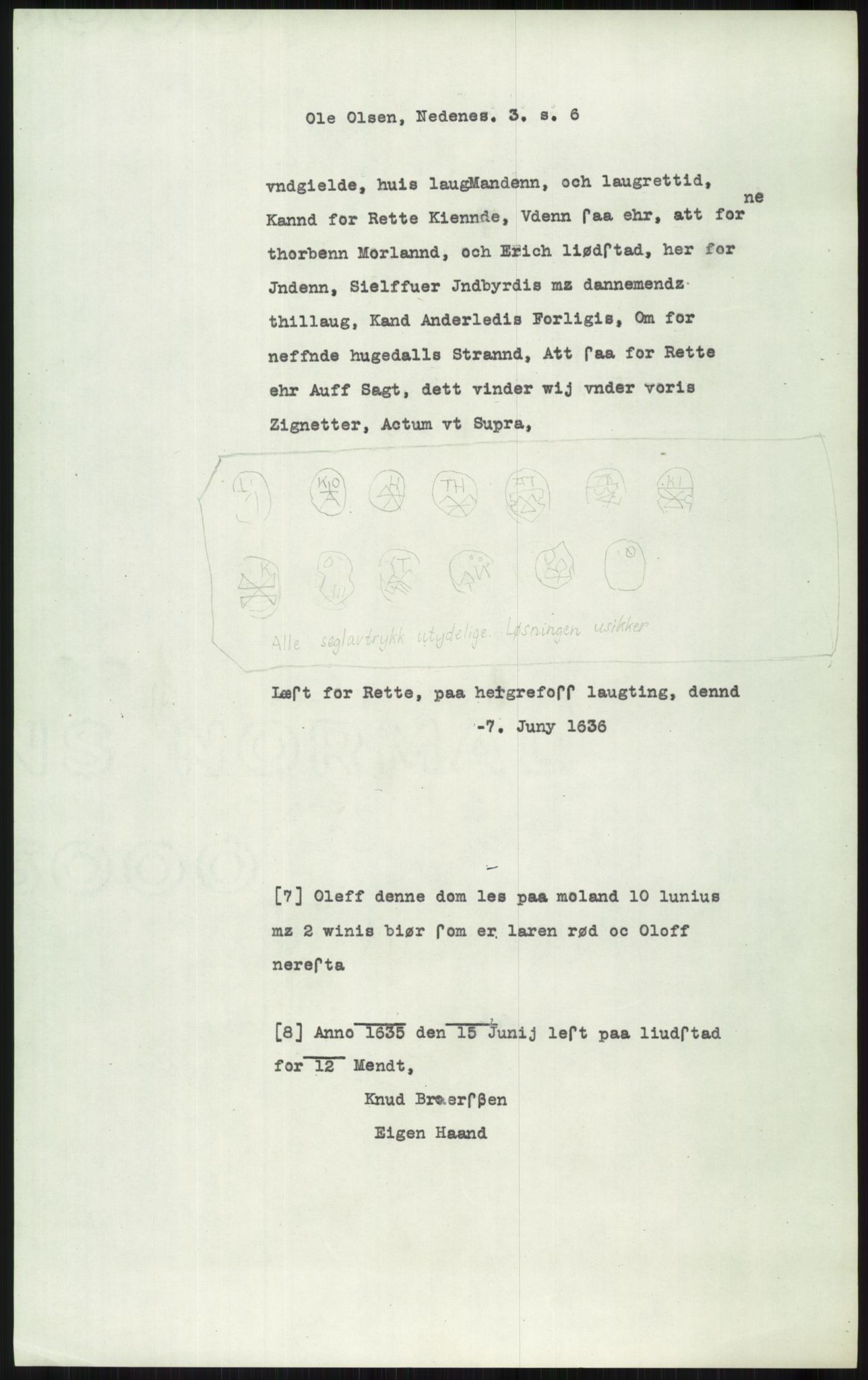 Samlinger til kildeutgivelse, Diplomavskriftsamlingen, AV/RA-EA-4053/H/Ha, s. 2955