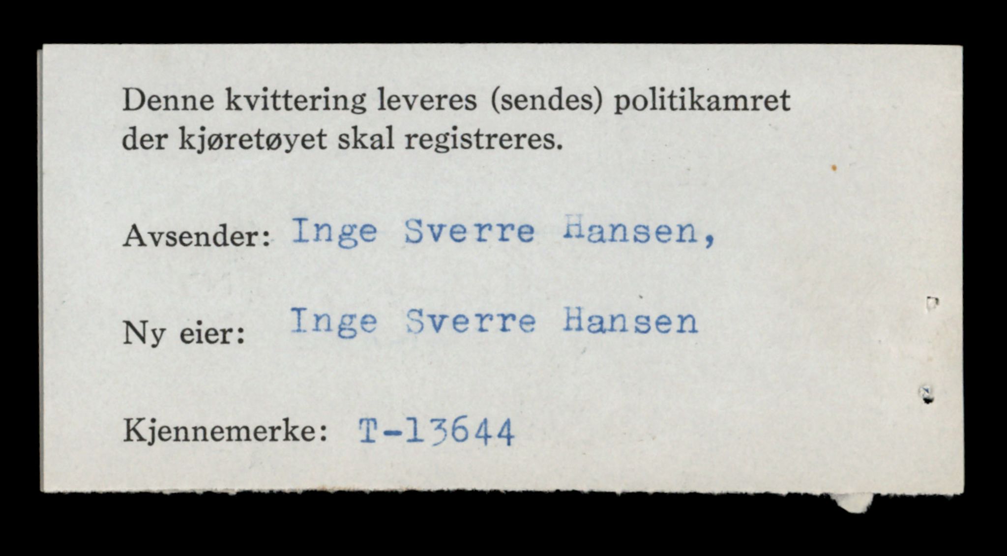 Møre og Romsdal vegkontor - Ålesund trafikkstasjon, AV/SAT-A-4099/F/Fe/L0040: Registreringskort for kjøretøy T 13531 - T 13709, 1927-1998, s. 2010