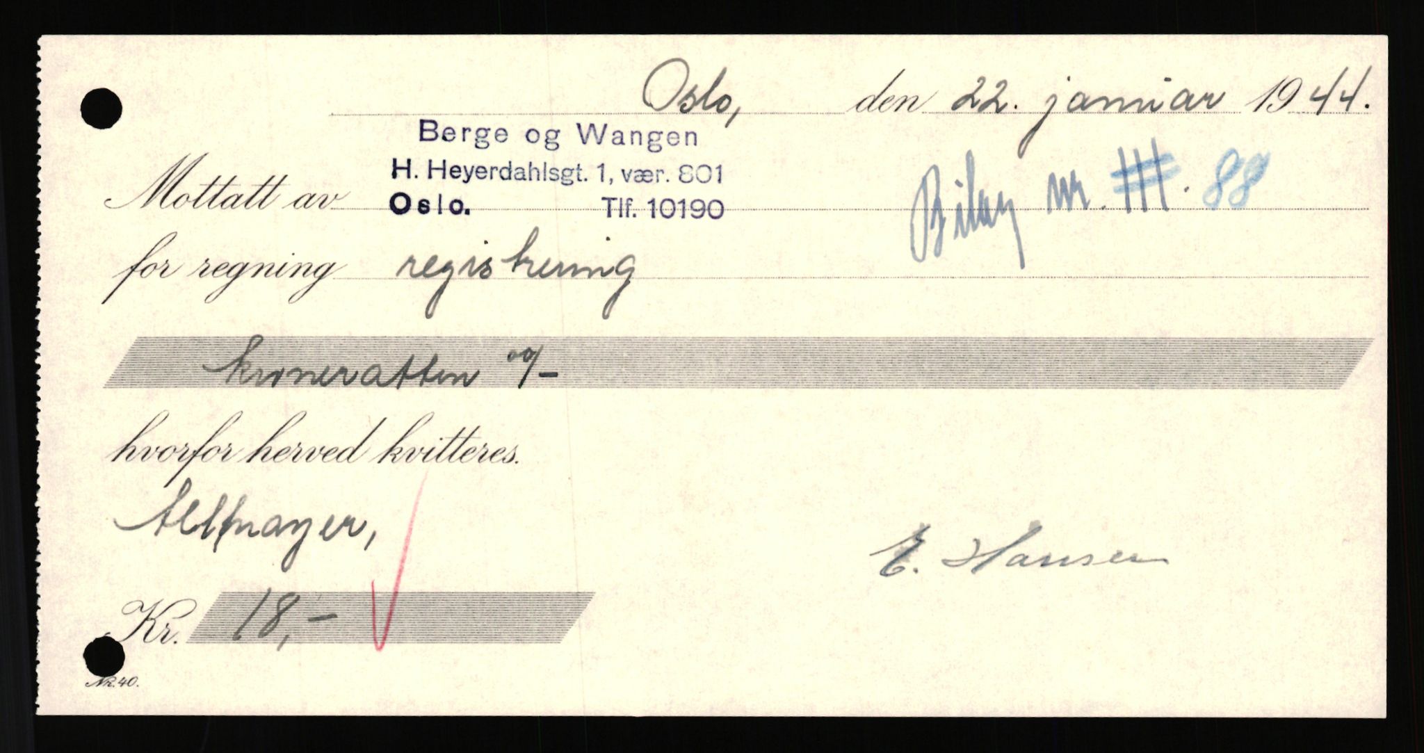 Justisdepartementet, Tilbakeføringskontoret for inndratte formuer, AV/RA-S-1564/H/Hc/Hcc/L0917: --, 1945-1947, s. 388