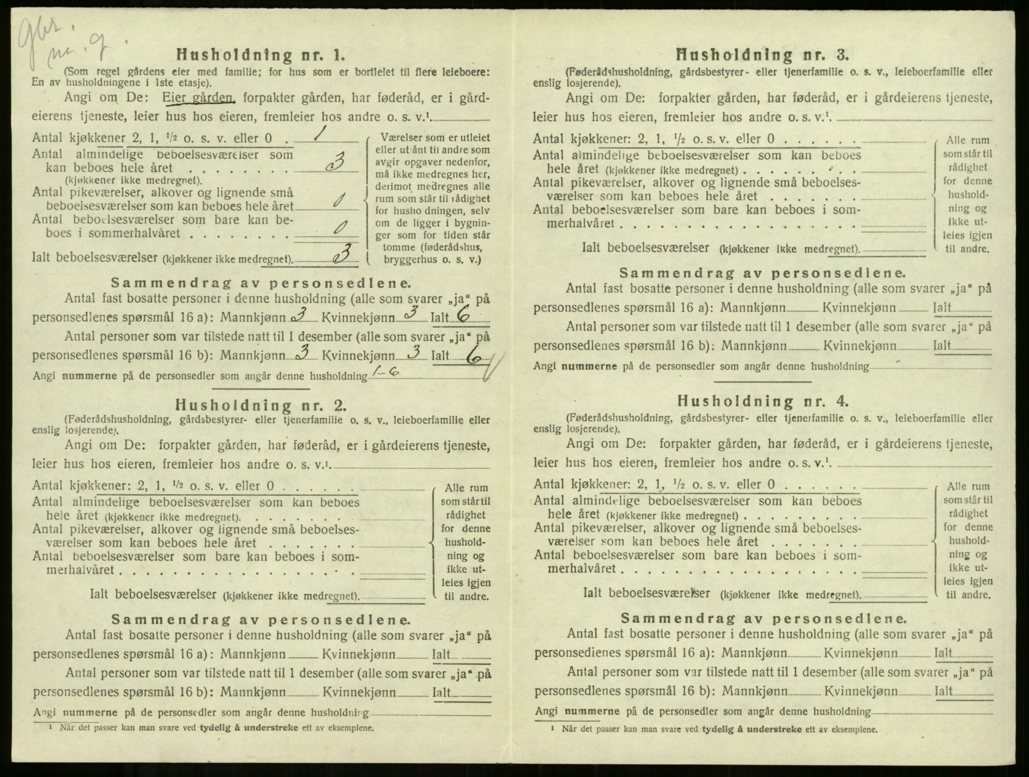 SAKO, Folketelling 1920 for 0719 Andebu herred, 1920, s. 913