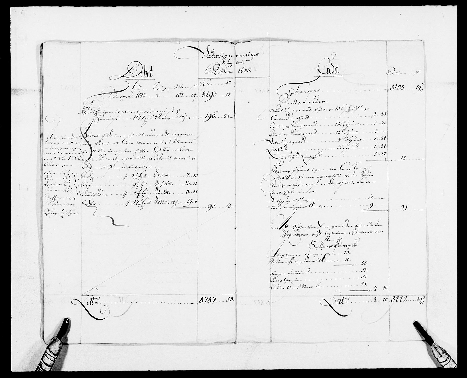 Rentekammeret inntil 1814, Reviderte regnskaper, Fogderegnskap, AV/RA-EA-4092/R11/L0571: Fogderegnskap Nedre Romerike, 1683-1685, s. 334