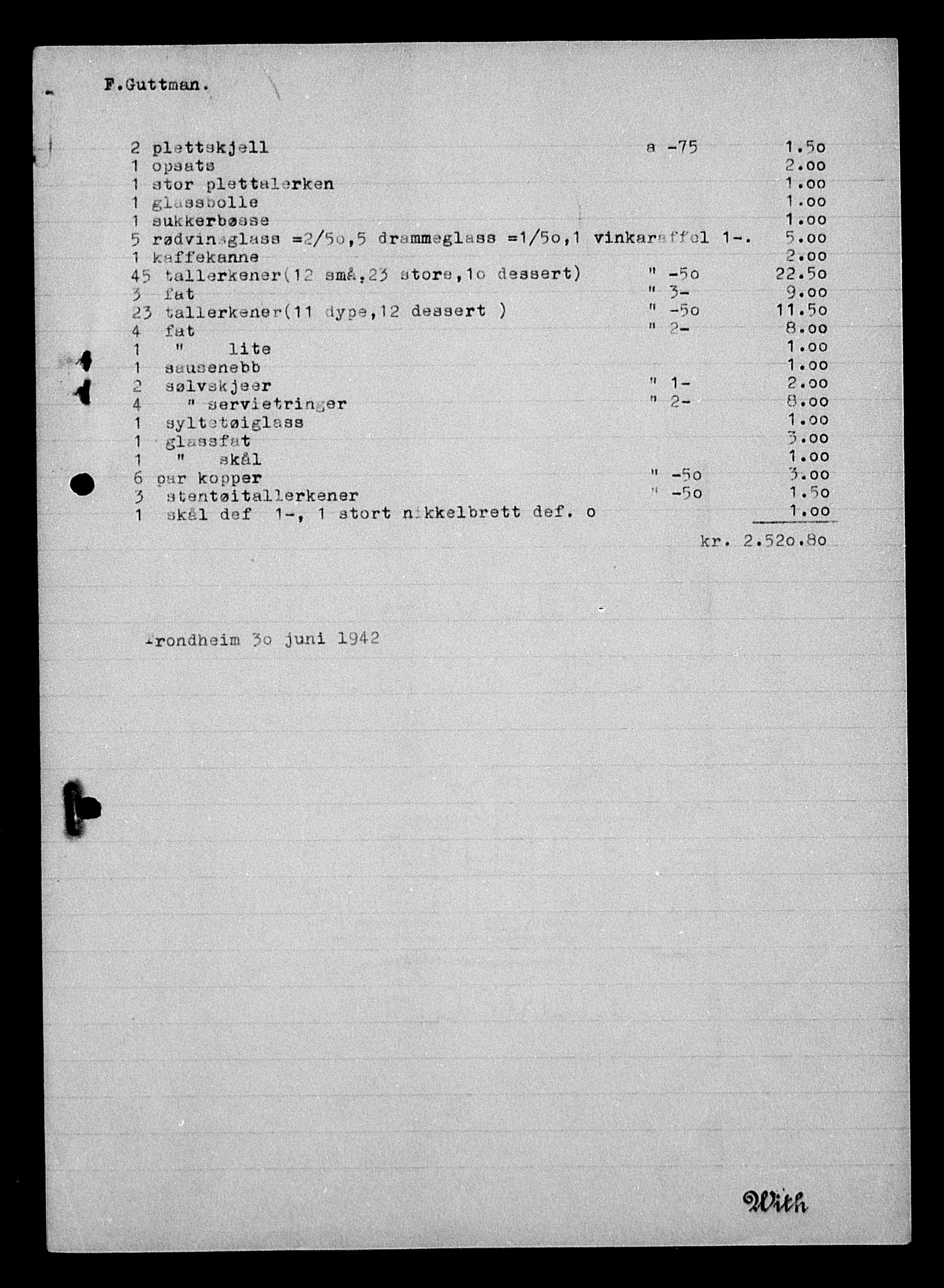 Justisdepartementet, Tilbakeføringskontoret for inndratte formuer, AV/RA-S-1564/H/Hc/Hca/L0896: --, 1945-1947, s. 33
