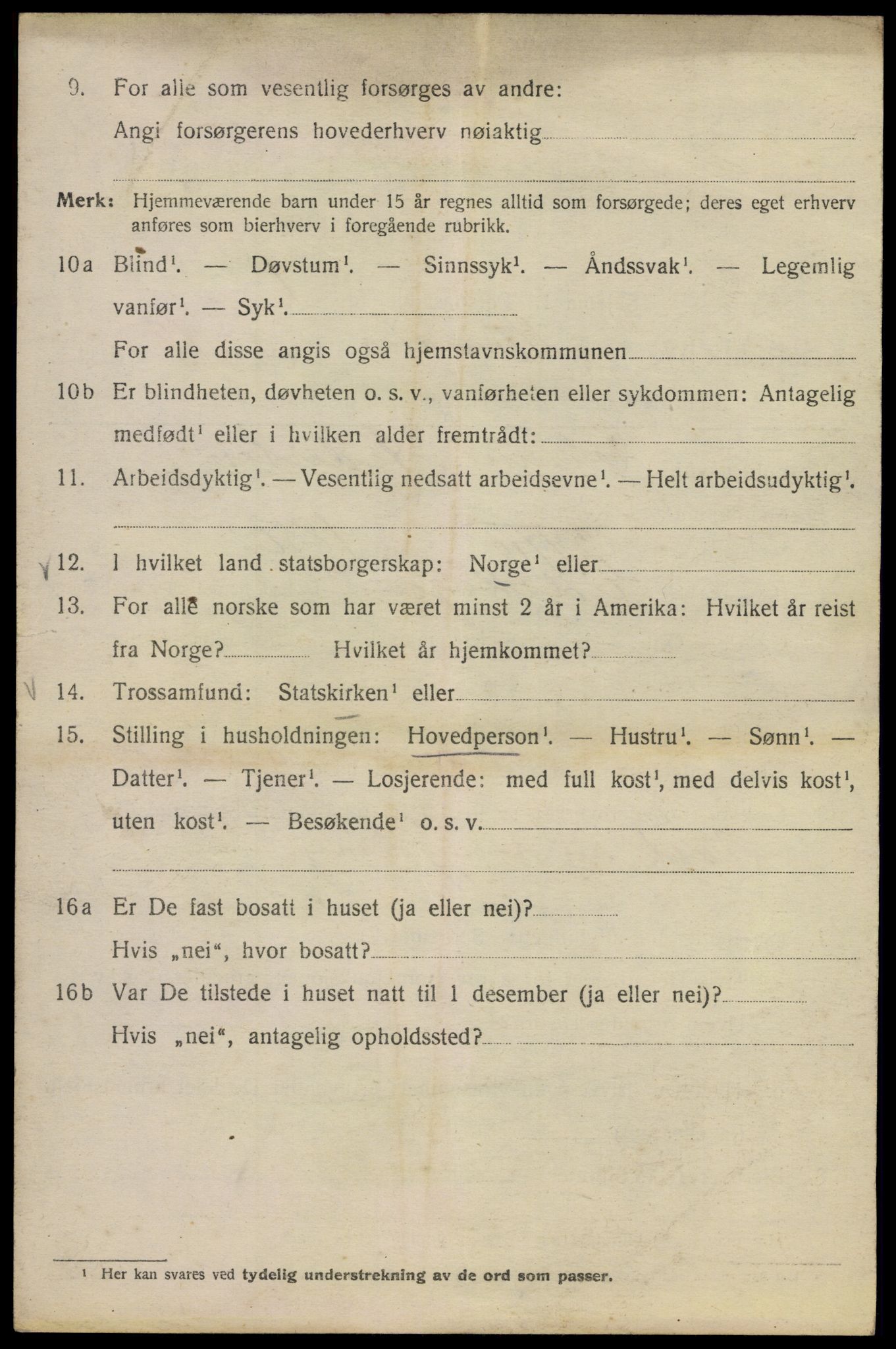 SAO, Folketelling 1920 for 0301 Kristiania kjøpstad, 1920, s. 394004