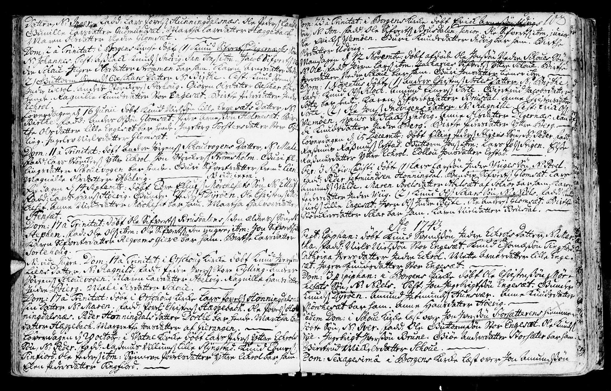 Ministerialprotokoller, klokkerbøker og fødselsregistre - Møre og Romsdal, AV/SAT-A-1454/524/L0349: Ministerialbok nr. 524A01, 1698-1779, s. 102