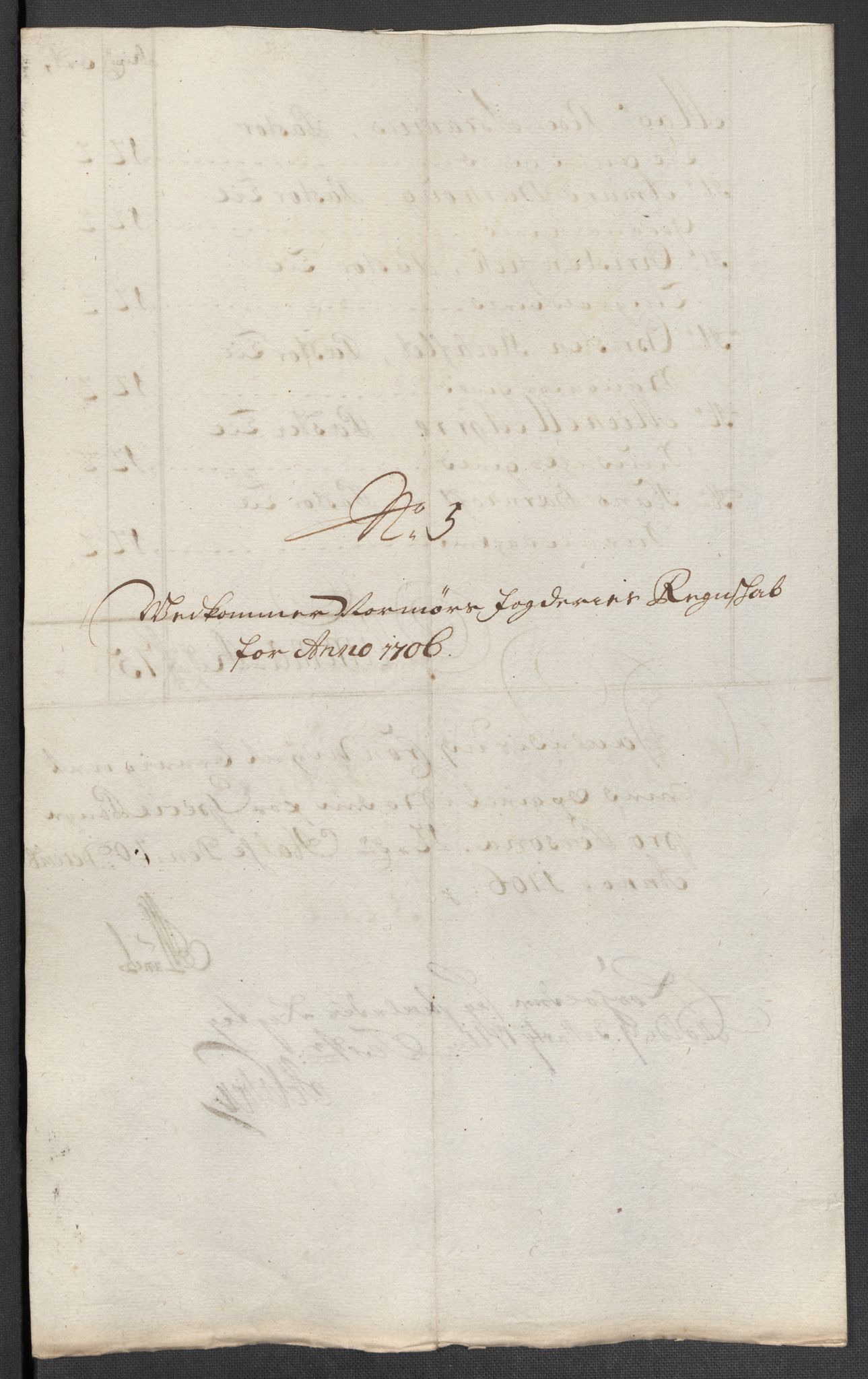 Rentekammeret inntil 1814, Reviderte regnskaper, Fogderegnskap, AV/RA-EA-4092/R56/L3742: Fogderegnskap Nordmøre, 1706-1707, s. 98