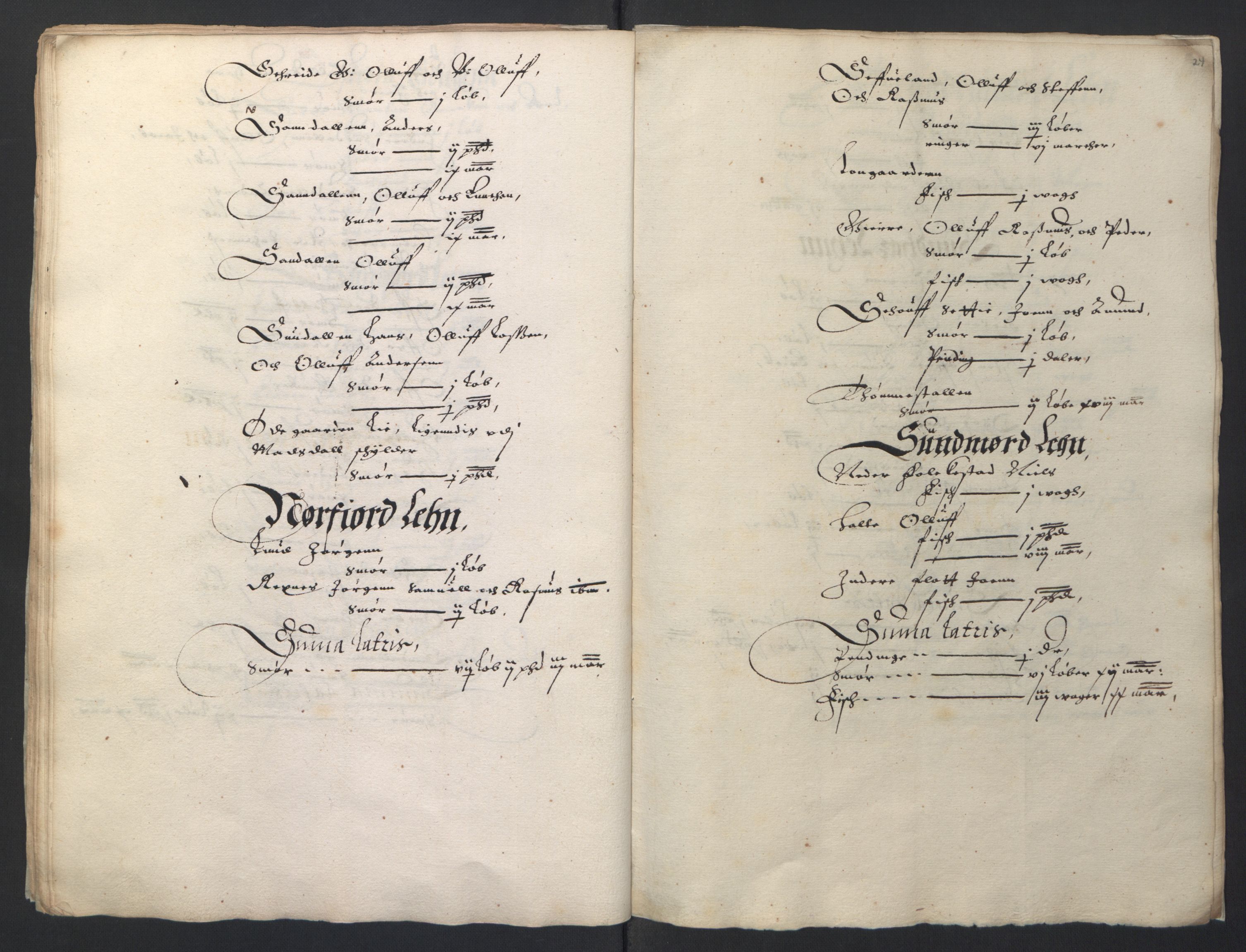 Stattholderembetet 1572-1771, RA/EA-2870/Ek/L0007/0001: Jordebøker til utlikning av rosstjeneste 1624-1626: / Adelsjordebøker, 1624-1625, s. 78