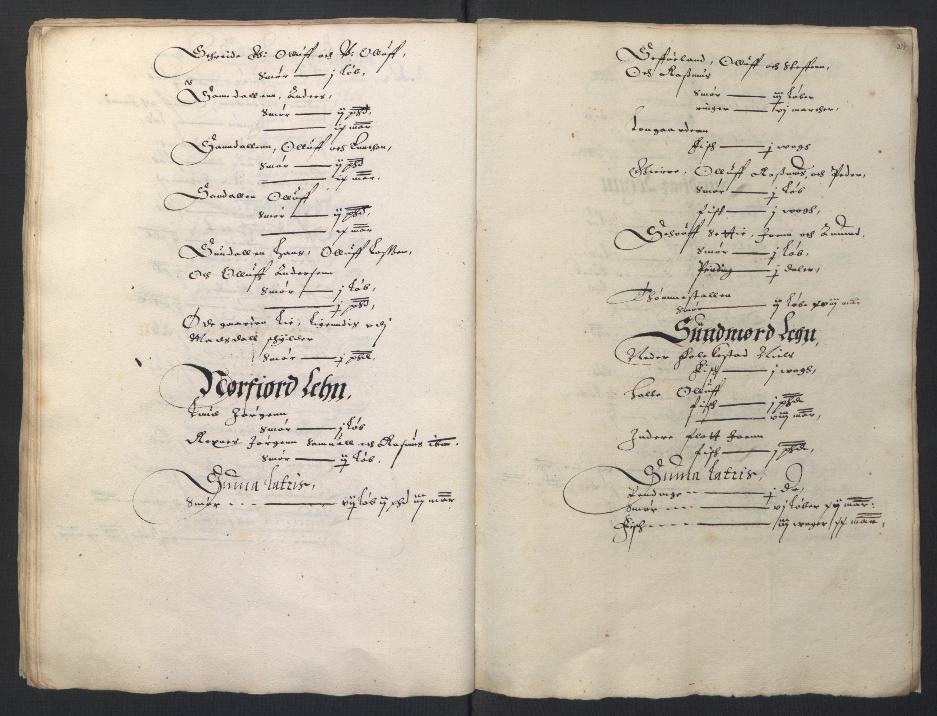 Stattholderembetet 1572-1771, AV/RA-EA-2870/Ek/L0007/0001: Jordebøker til utlikning av rosstjeneste 1624-1626: / Adelsjordebøker, 1624-1625, s. 78