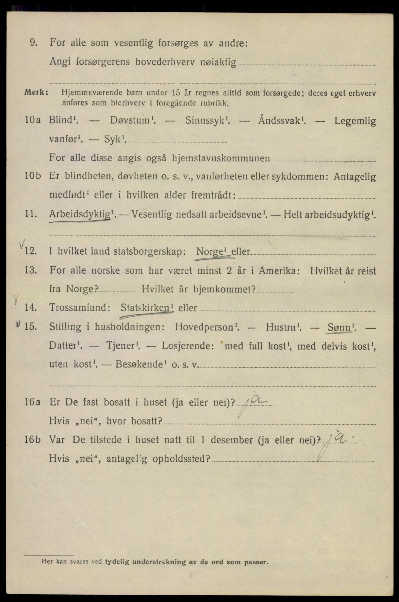 SAO, Folketelling 1920 for 0301 Kristiania kjøpstad, 1920, s. 393782