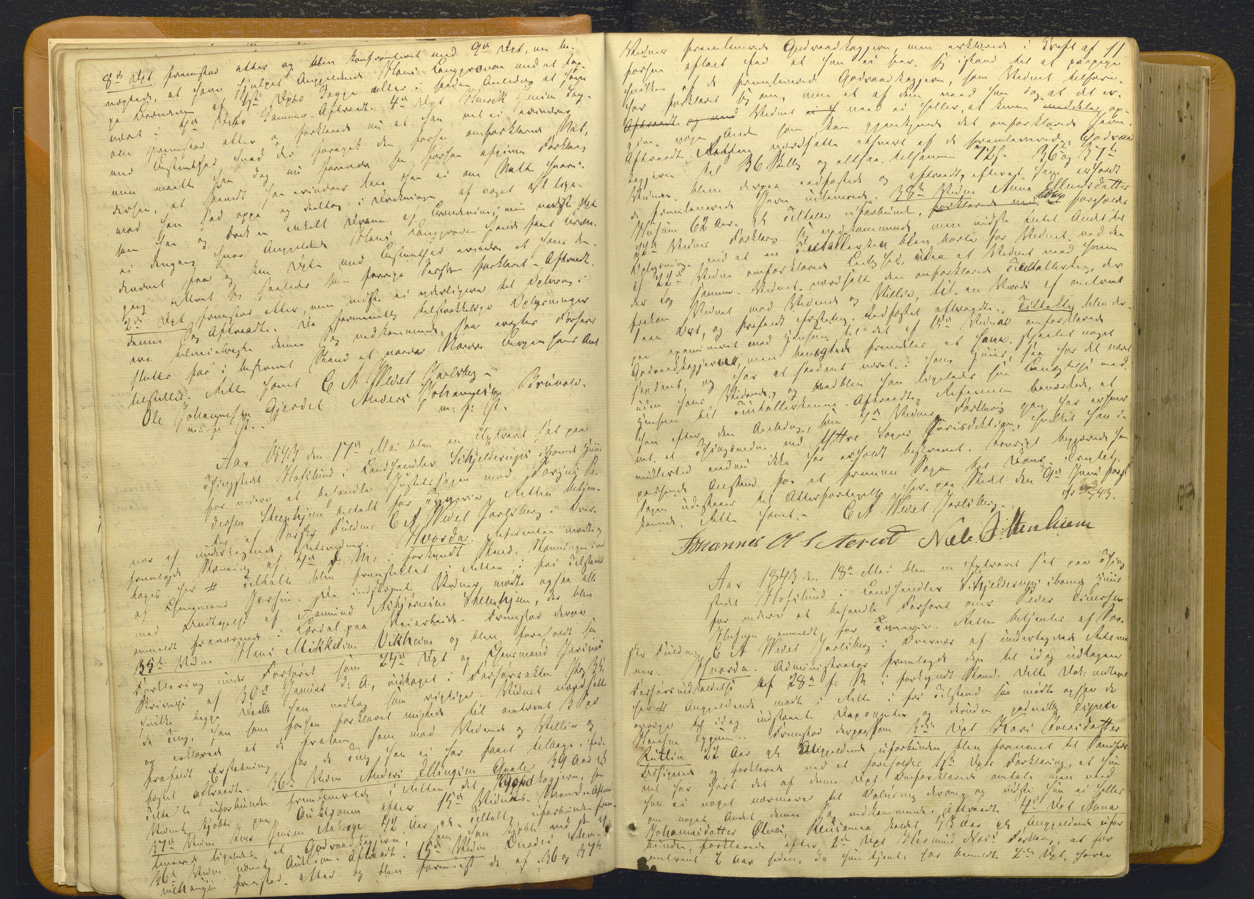 Indre Sogn tingrett, AV/SAB-A-3301/1/F/Fb/Fbc/L0007: Offentlege saker, Ba 7, 1843-1849, s. 10b-11a